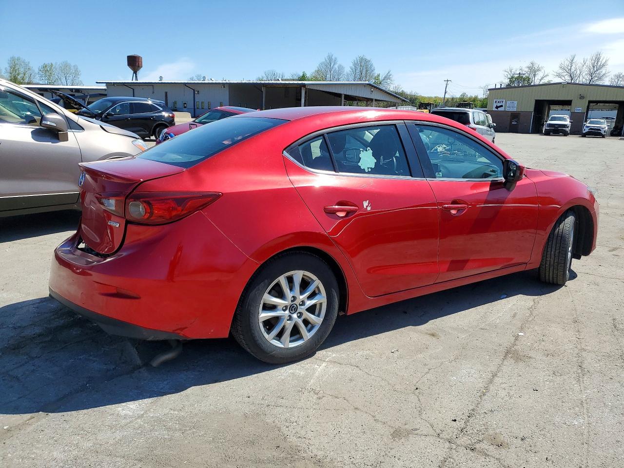 2014 Mazda 3 Touring Red vin: 3MZBM1V77EM118783