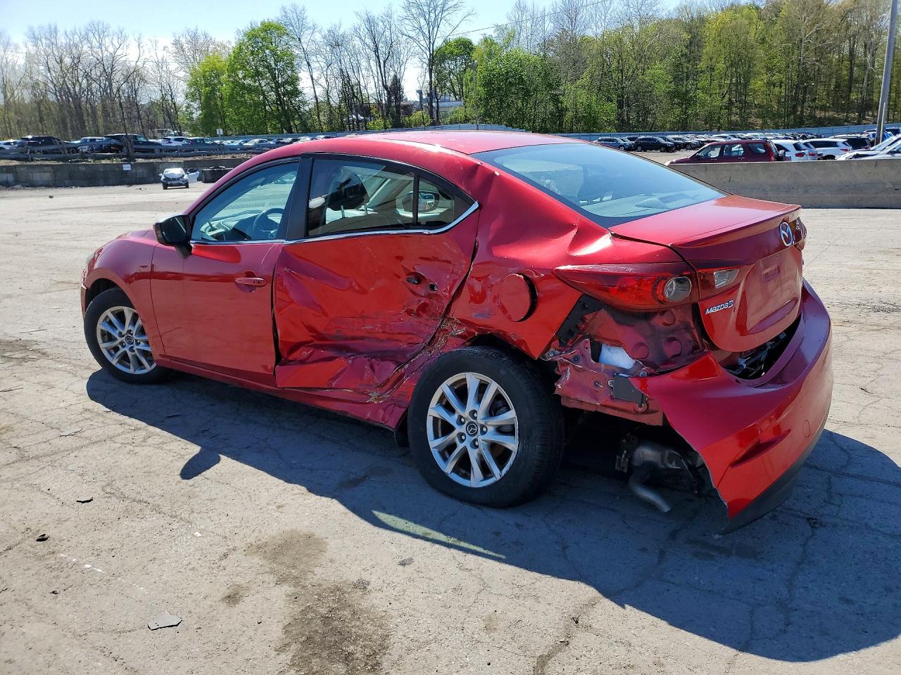 2014 Mazda 3 Touring Red vin: 3MZBM1V77EM118783