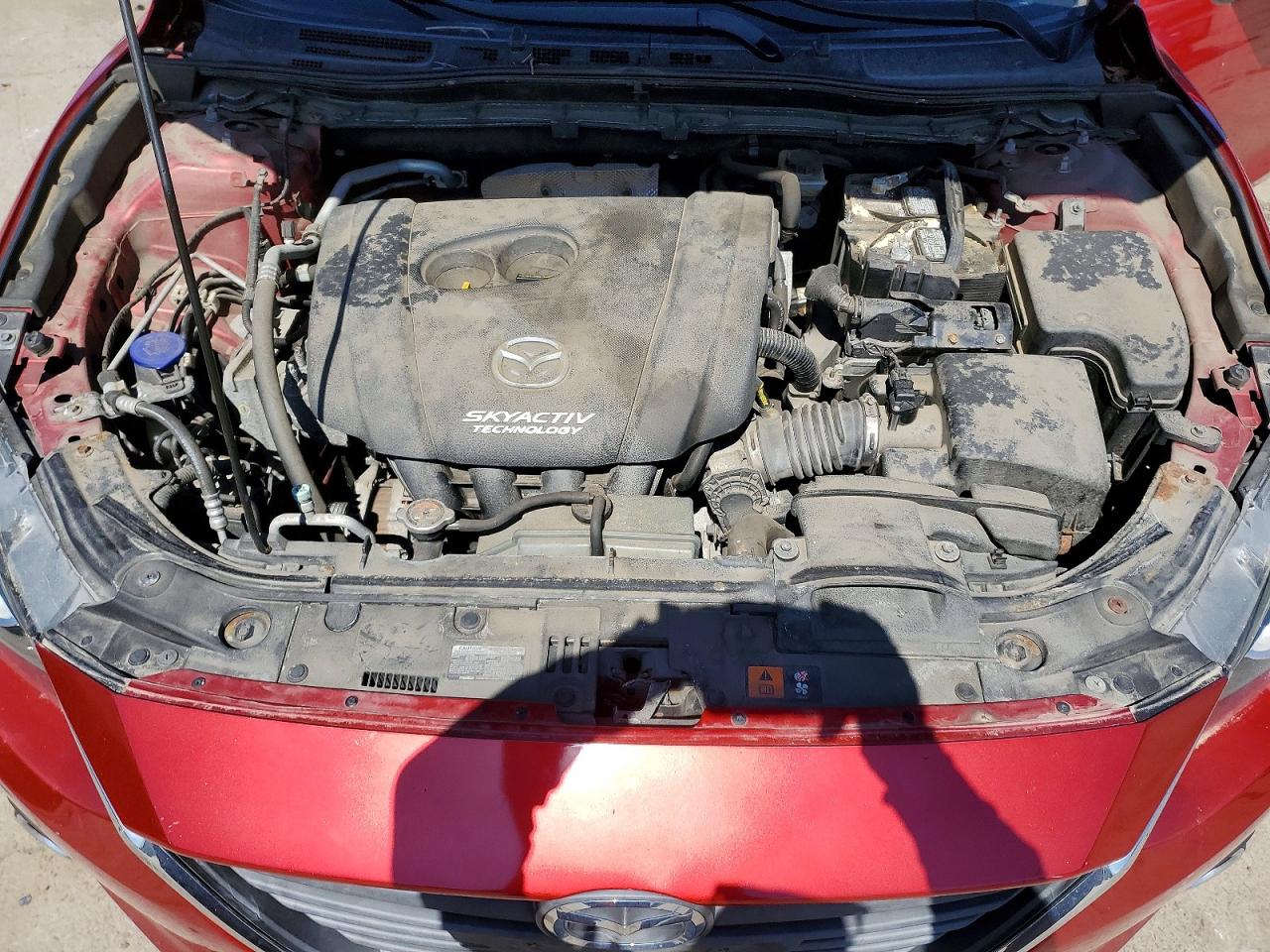2014 Mazda 3 Touring Red vin: 3MZBM1V77EM118783