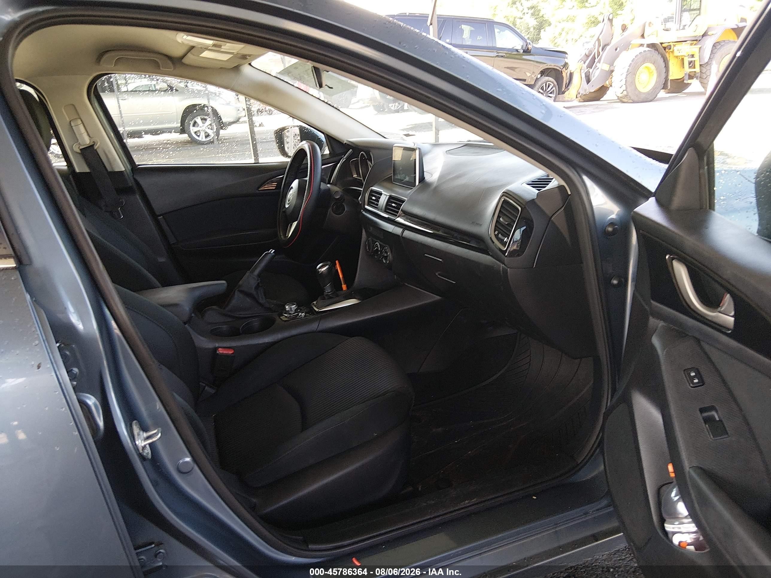 2015 Mazda Mazda3 I Touring Blue vin: 3MZBM1V77FM166916