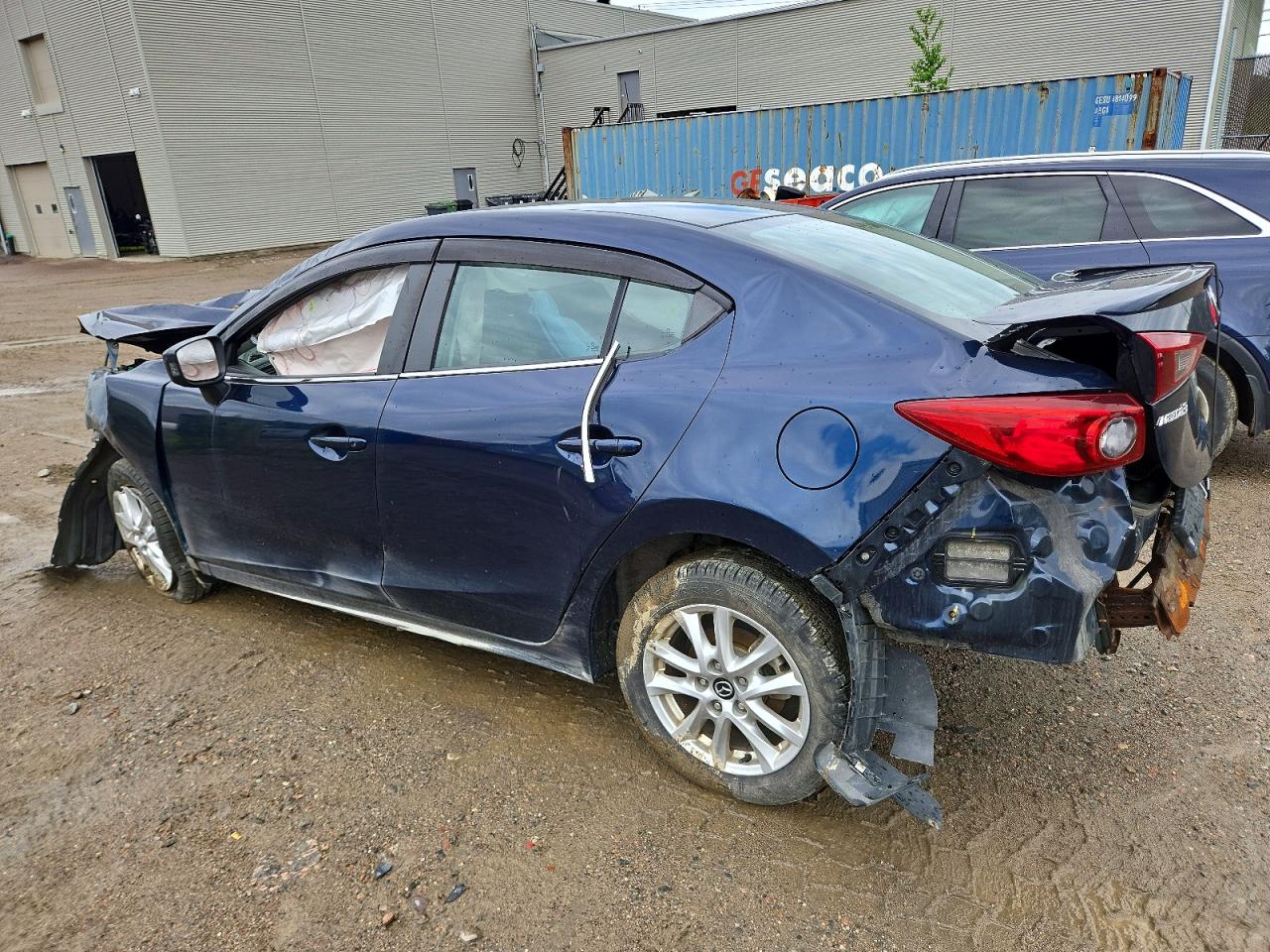 2015 Mazda 3 Touring Blue vin: 3MZBM1V77FM221672