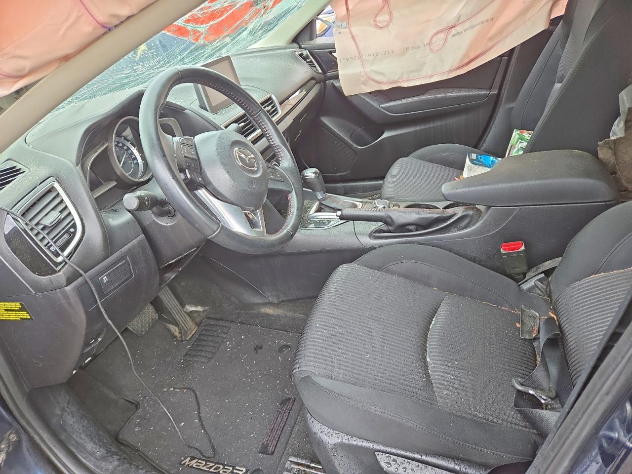 2015 Mazda 3 Touring Blue vin: 3MZBM1V77FM221672