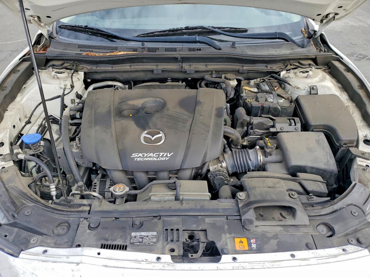 2015 Mazda 3 Touring Белый vin: 3MZBM1V77FM232087