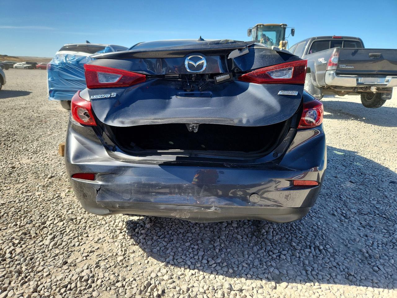2015 Mazda 3 Touring Gray vin: 3MZBM1V77FM236575