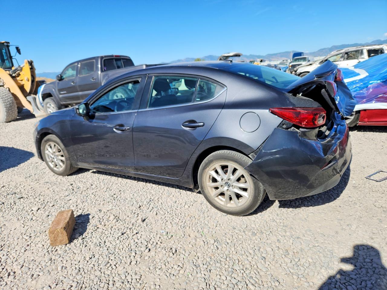 2015 Mazda 3 Touring Gray vin: 3MZBM1V77FM236575