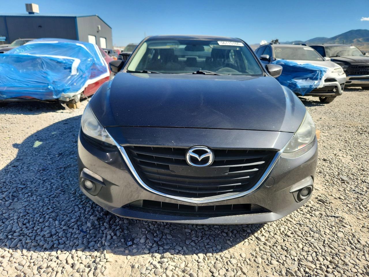 2015 Mazda 3 Touring Gray vin: 3MZBM1V77FM236575