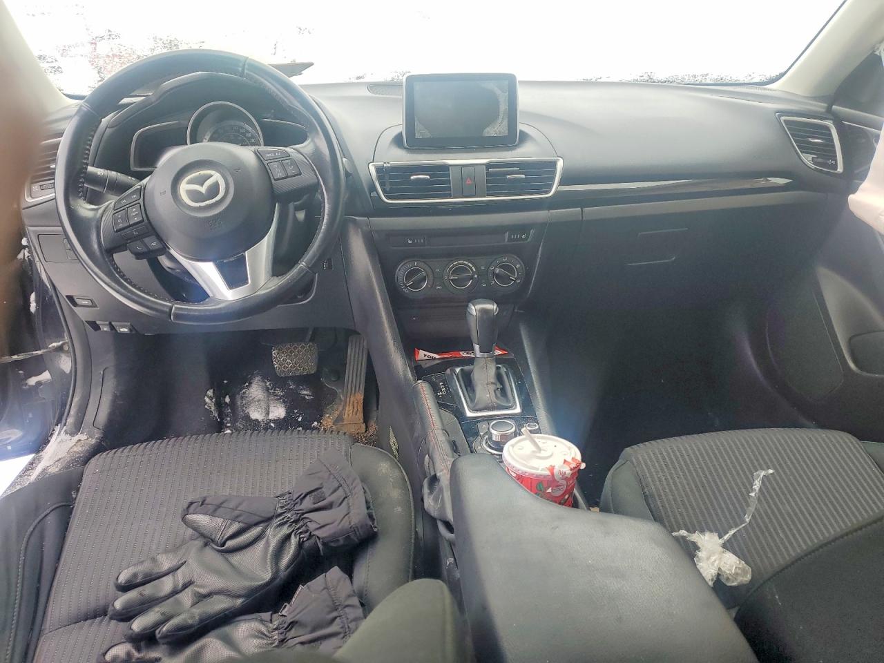 2014 Mazda Mazda3 Gs Sky 4dr Black vin: 3MZBM1V78EM108957
