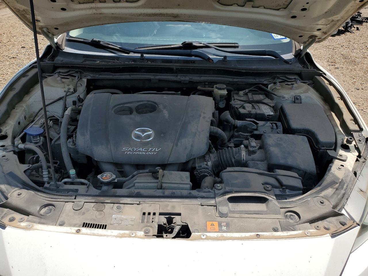 2015 Mazda 3 Touring White vin: 3MZBM1V78FM160932