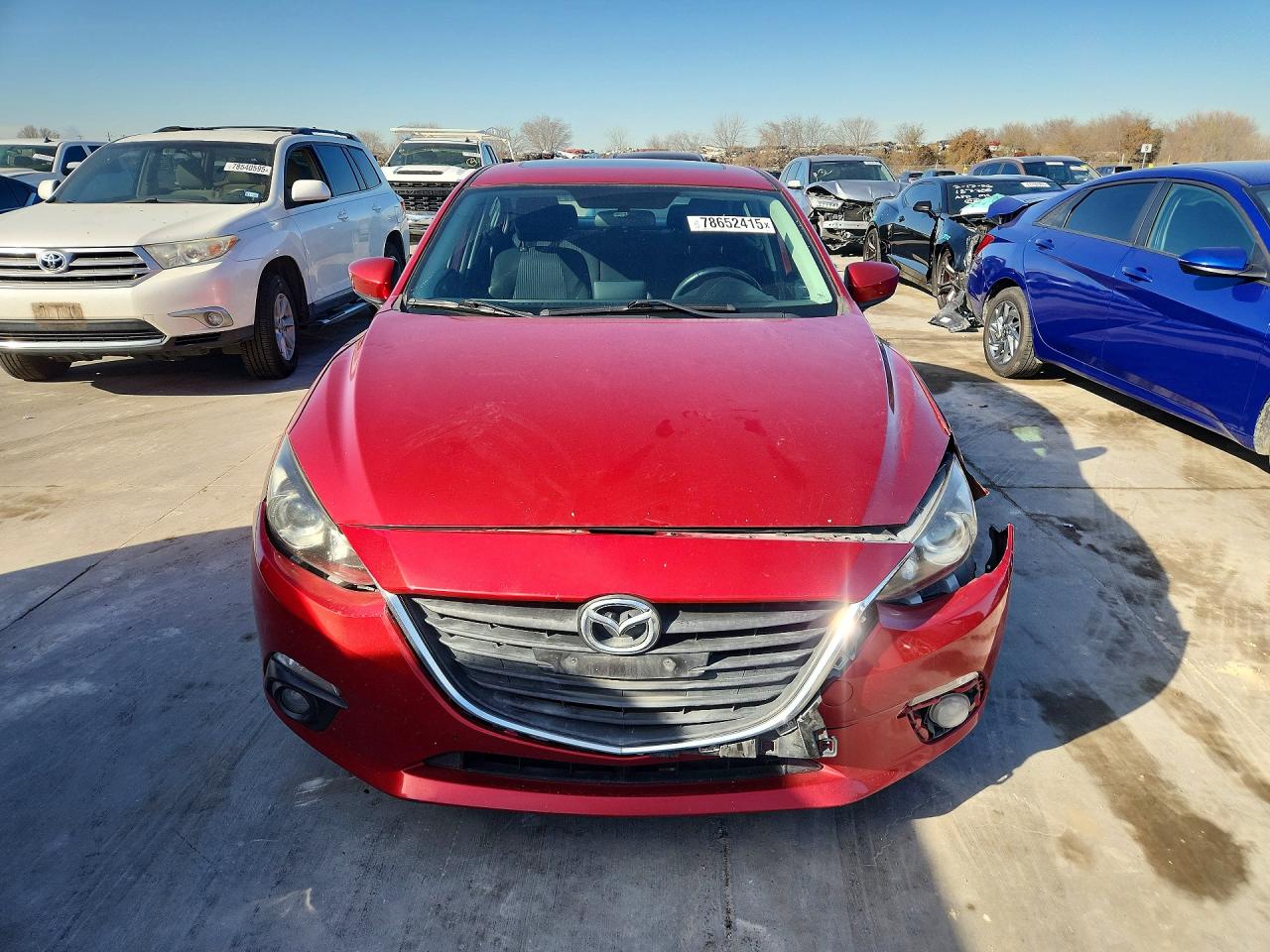 2015 Mazda 3 Touring Красный vin: 3MZBM1V78FM196765