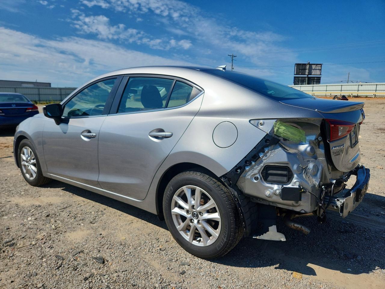 2015 Mazda 3 Touring Silver vin: 3MZBM1V78FM202922