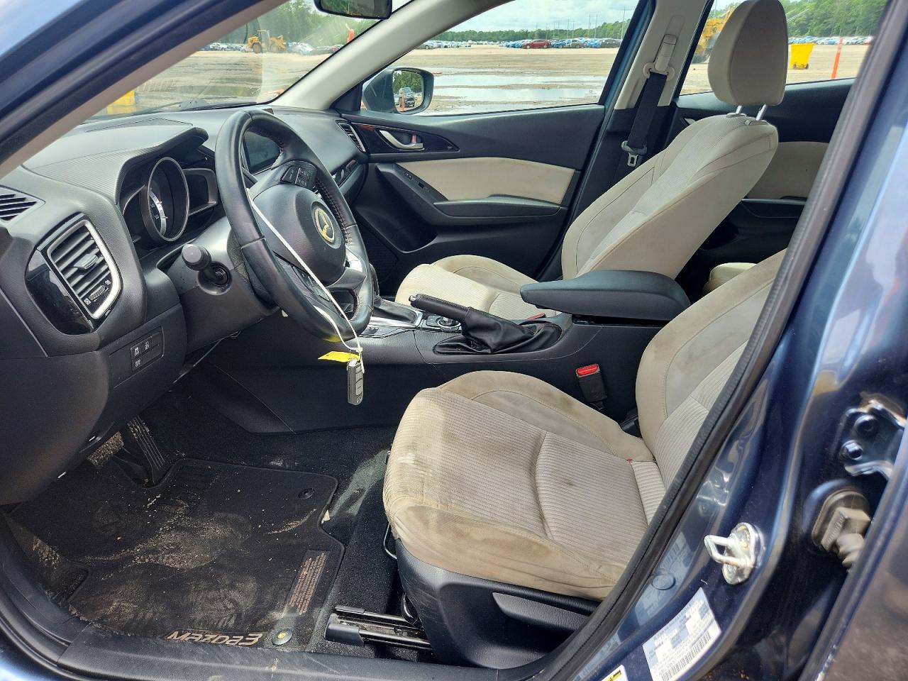 2015 Mazda 3 Touring Blue vin: 3MZBM1V78FM207571