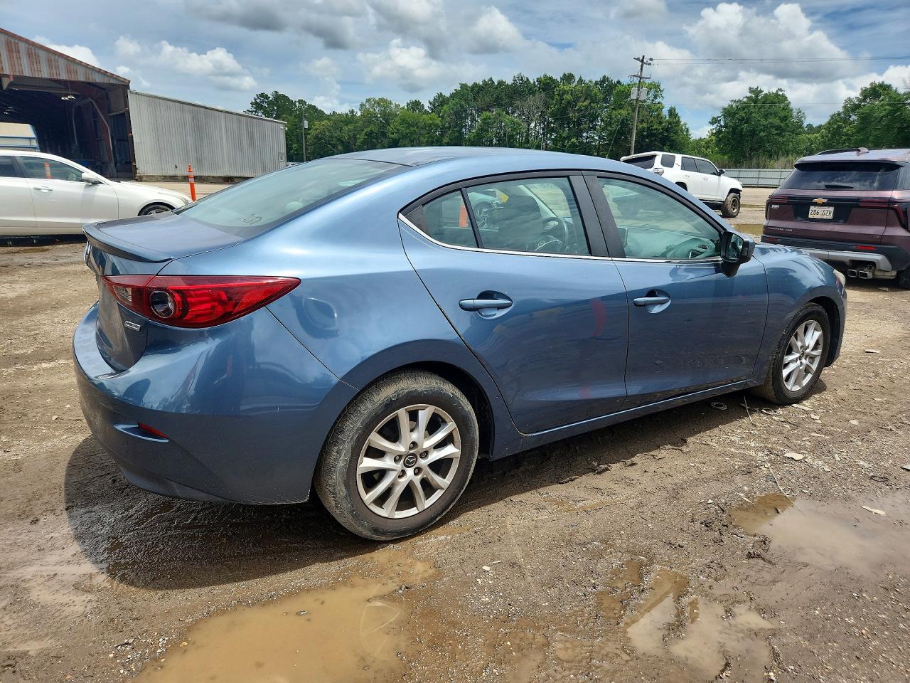 2015 Mazda 3 Touring Blue vin: 3MZBM1V78FM207571