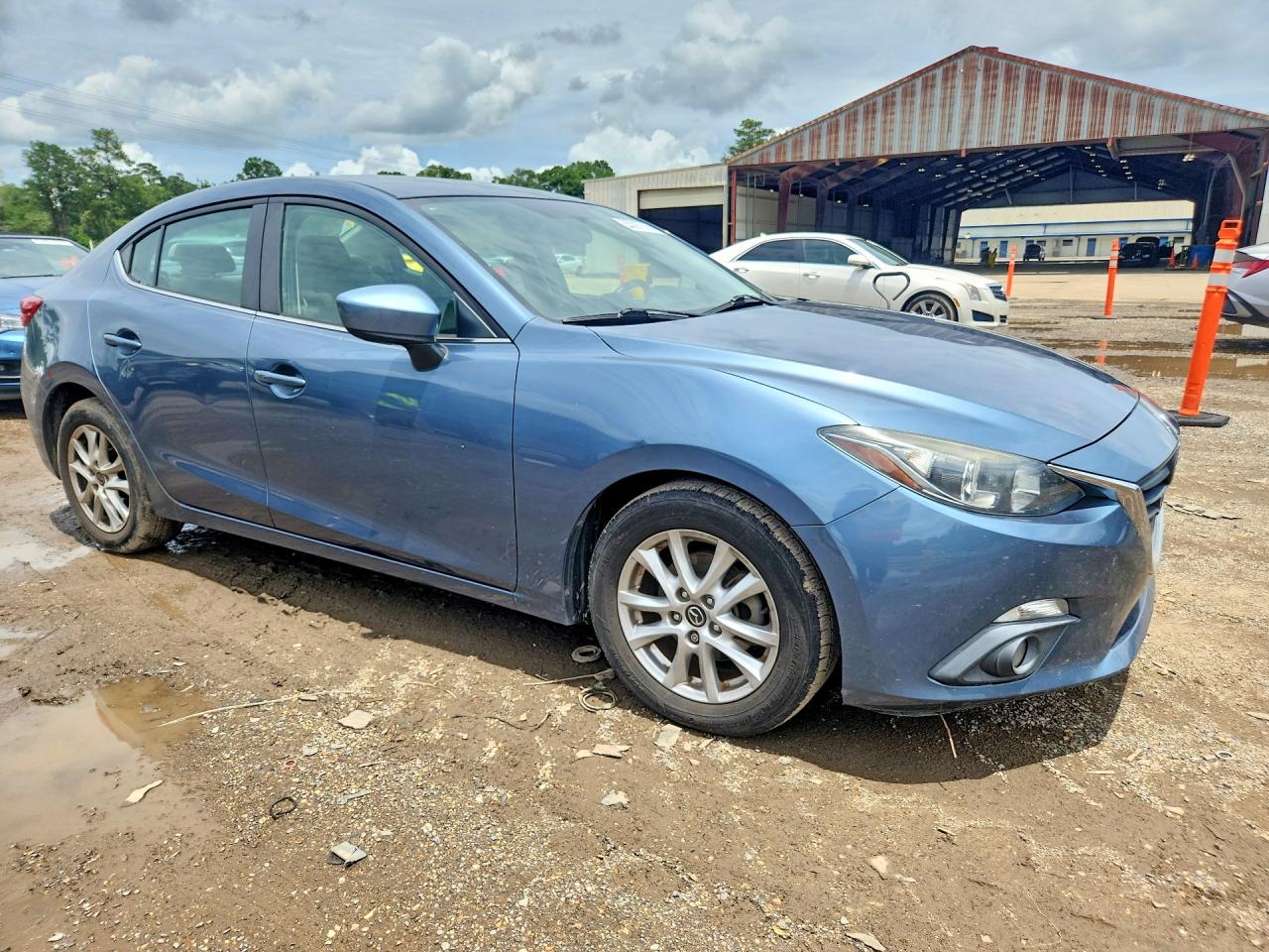 2015 Mazda 3 Touring Blue vin: 3MZBM1V78FM207571