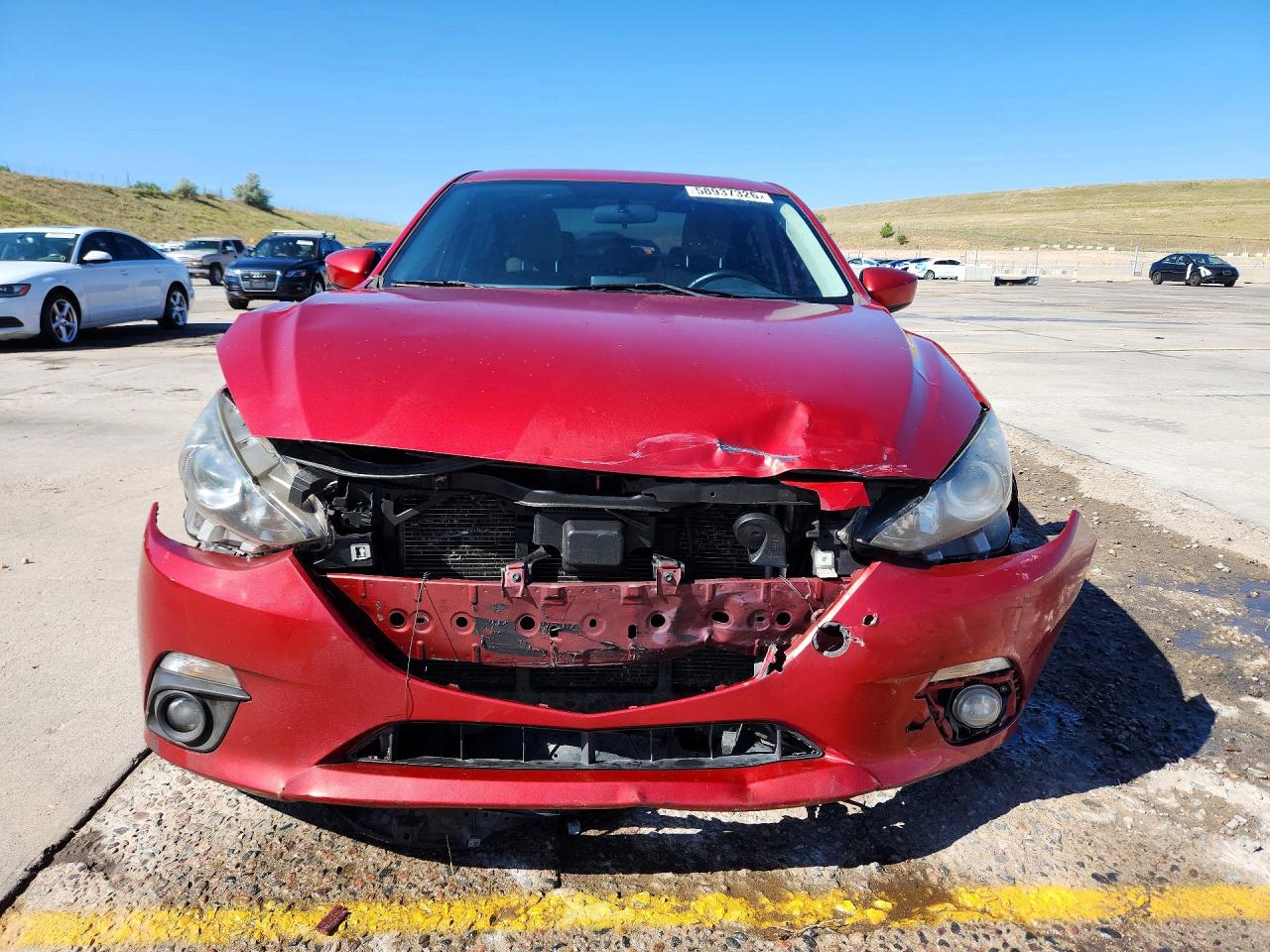 2015 Mazda 3 Touring Red vin: 3MZBM1V78FM223690