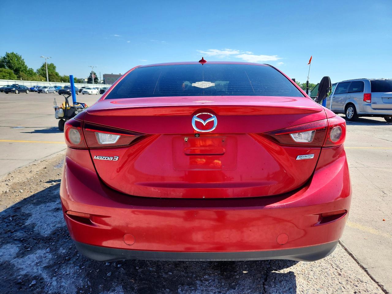 2015 Mazda 3 Touring Red vin: 3MZBM1V78FM223690
