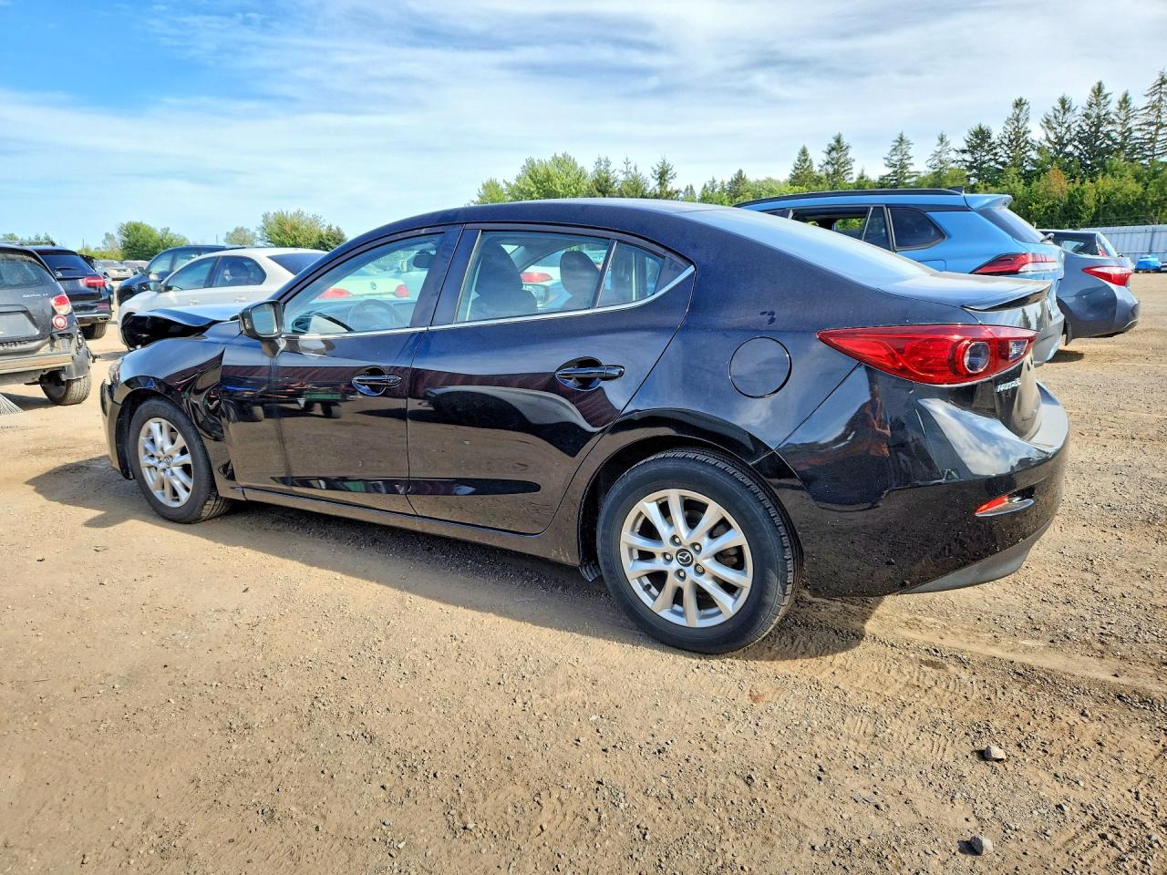 2015 Mazda 3 Touring Black vin: 3MZBM1V78FM231238