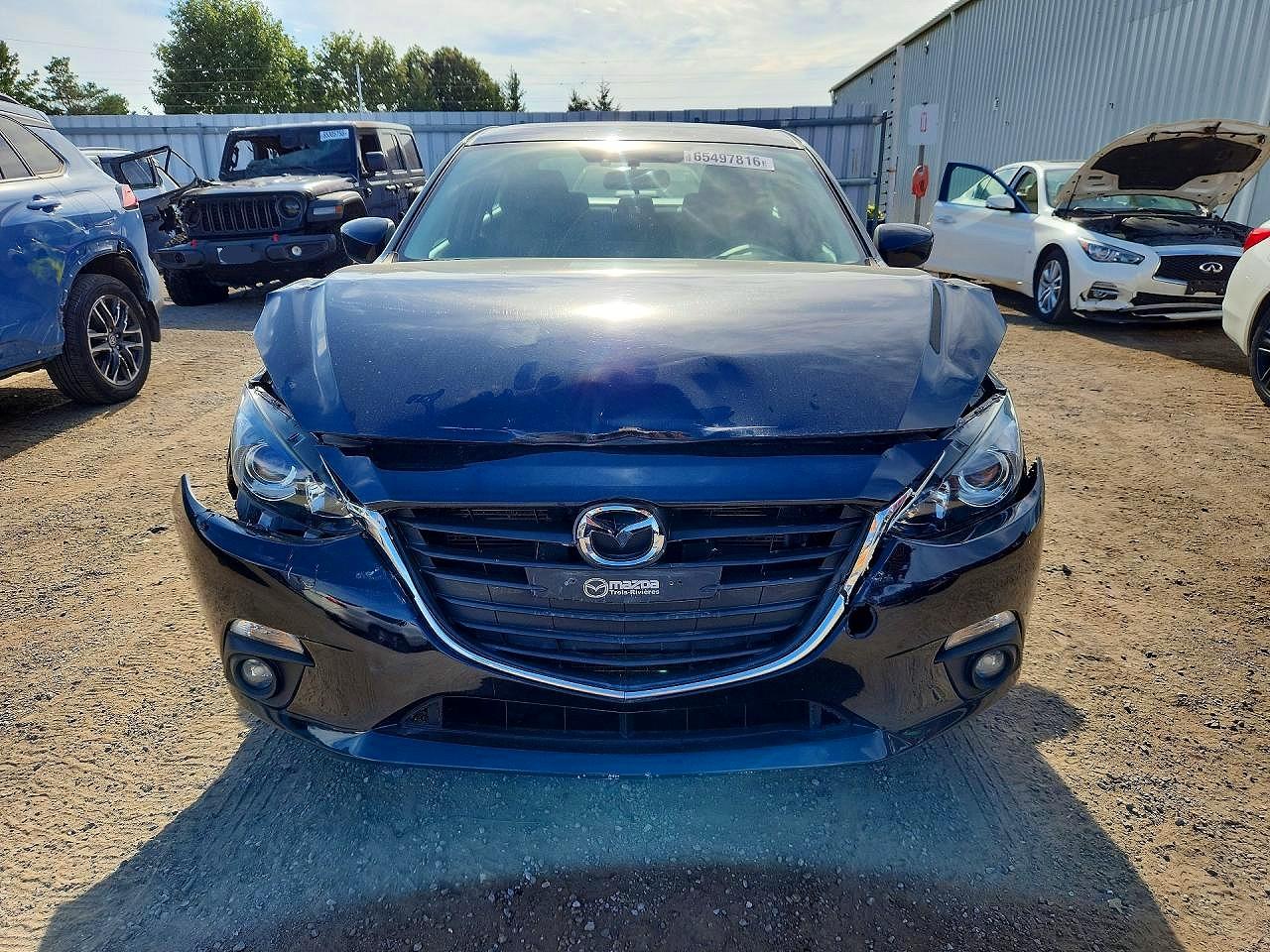 2015 Mazda 3 Touring Black vin: 3MZBM1V78FM231238
