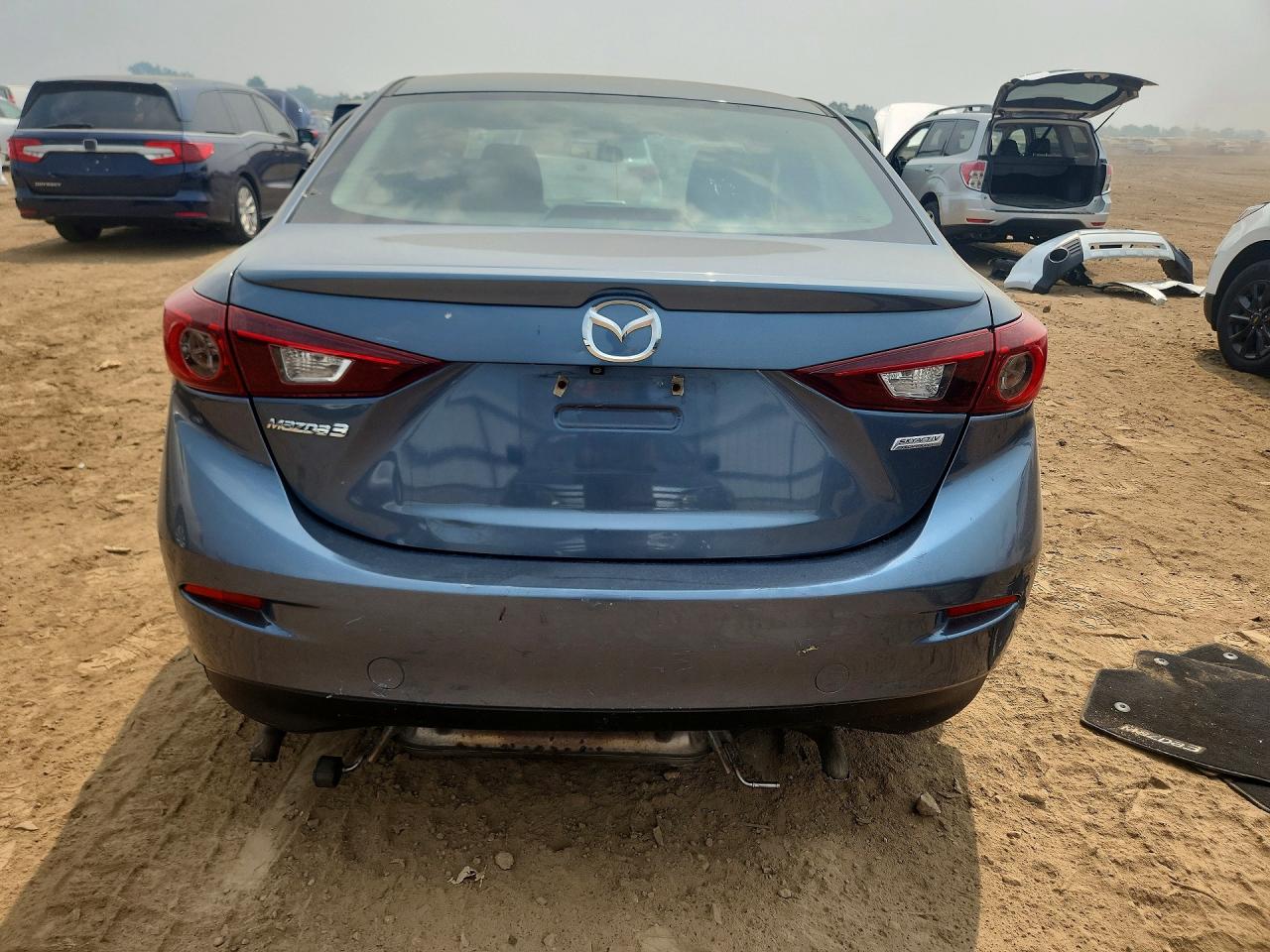 2015 Mazda 3 Touring Blue vin: 3MZBM1V78FM234172