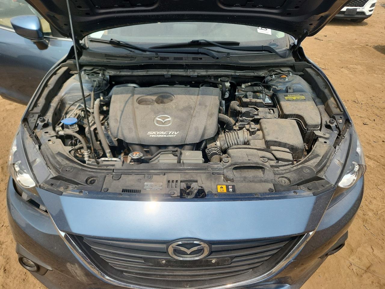2015 Mazda 3 Touring Blue vin: 3MZBM1V78FM234172