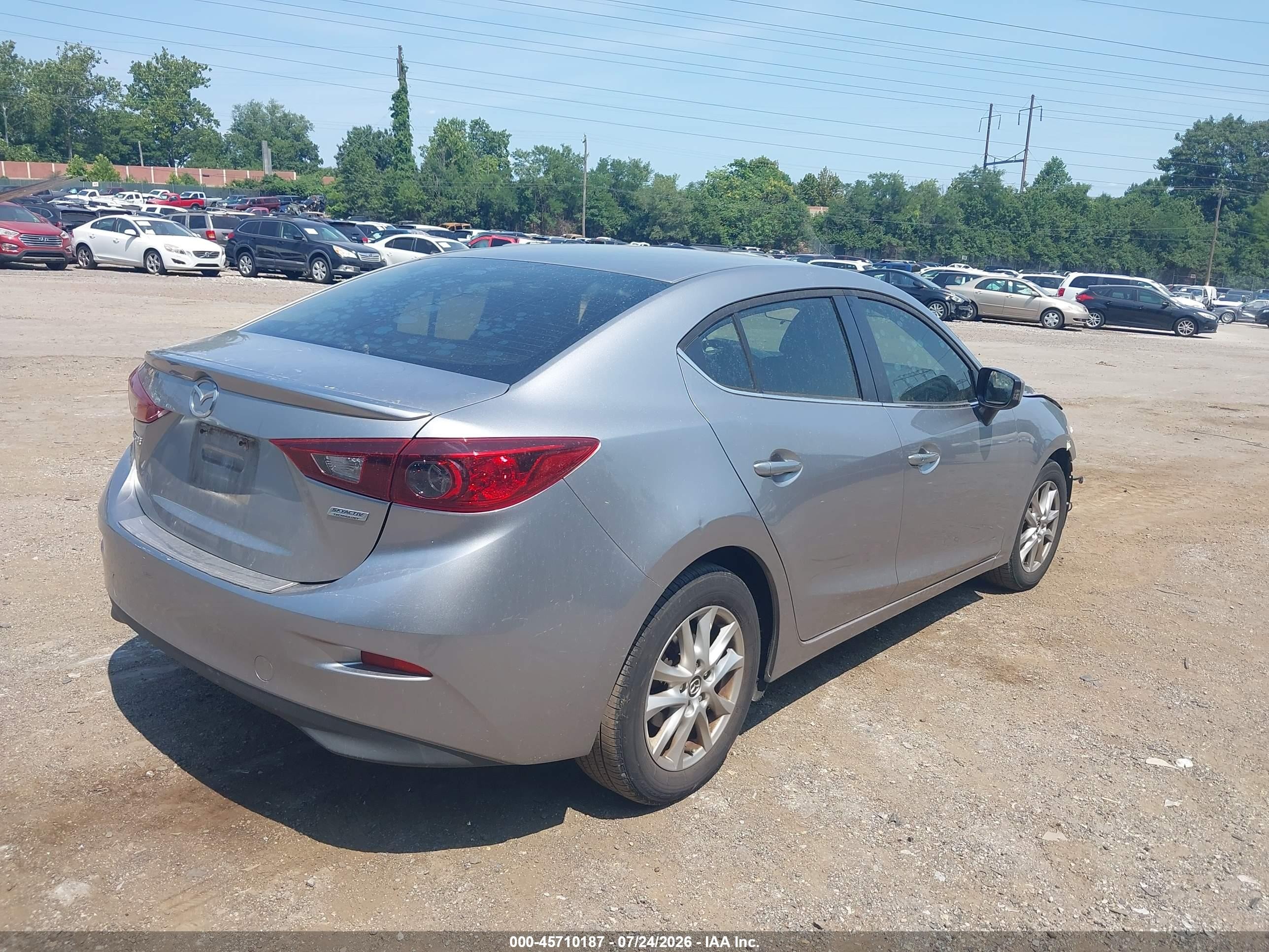 2014 Mazda Mazda3 I Touring Gray vin: 3MZBM1V79EM101628
