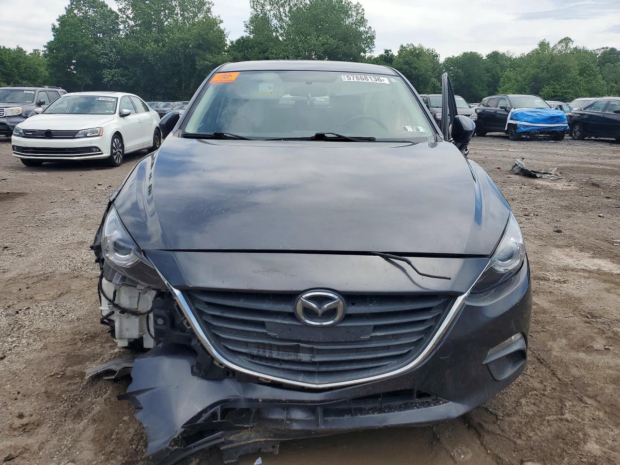 2014 Mazda 3 Touring Blue vin: 3MZBM1V79EM106084