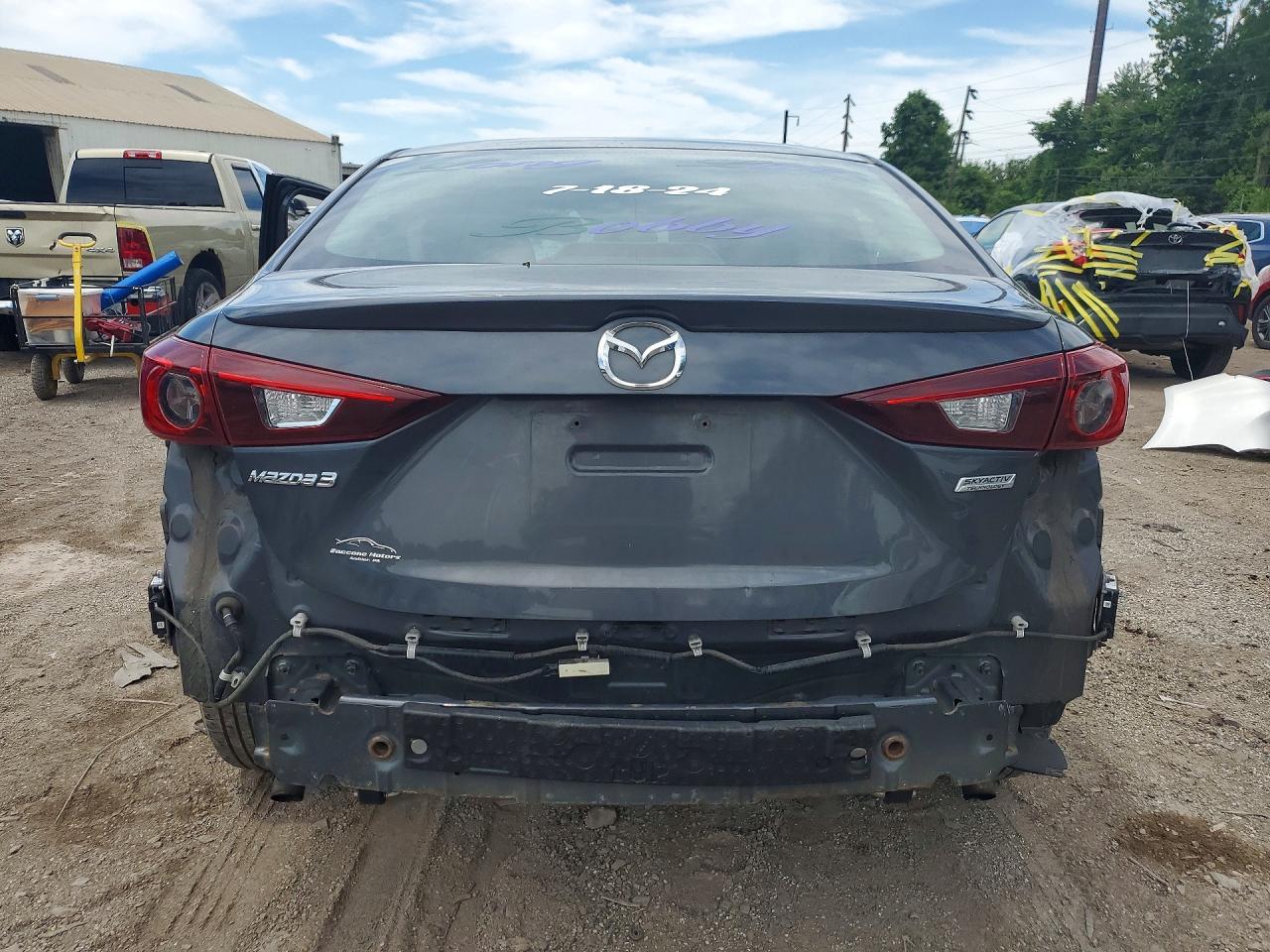 2014 Mazda 3 Touring Blue vin: 3MZBM1V79EM106084