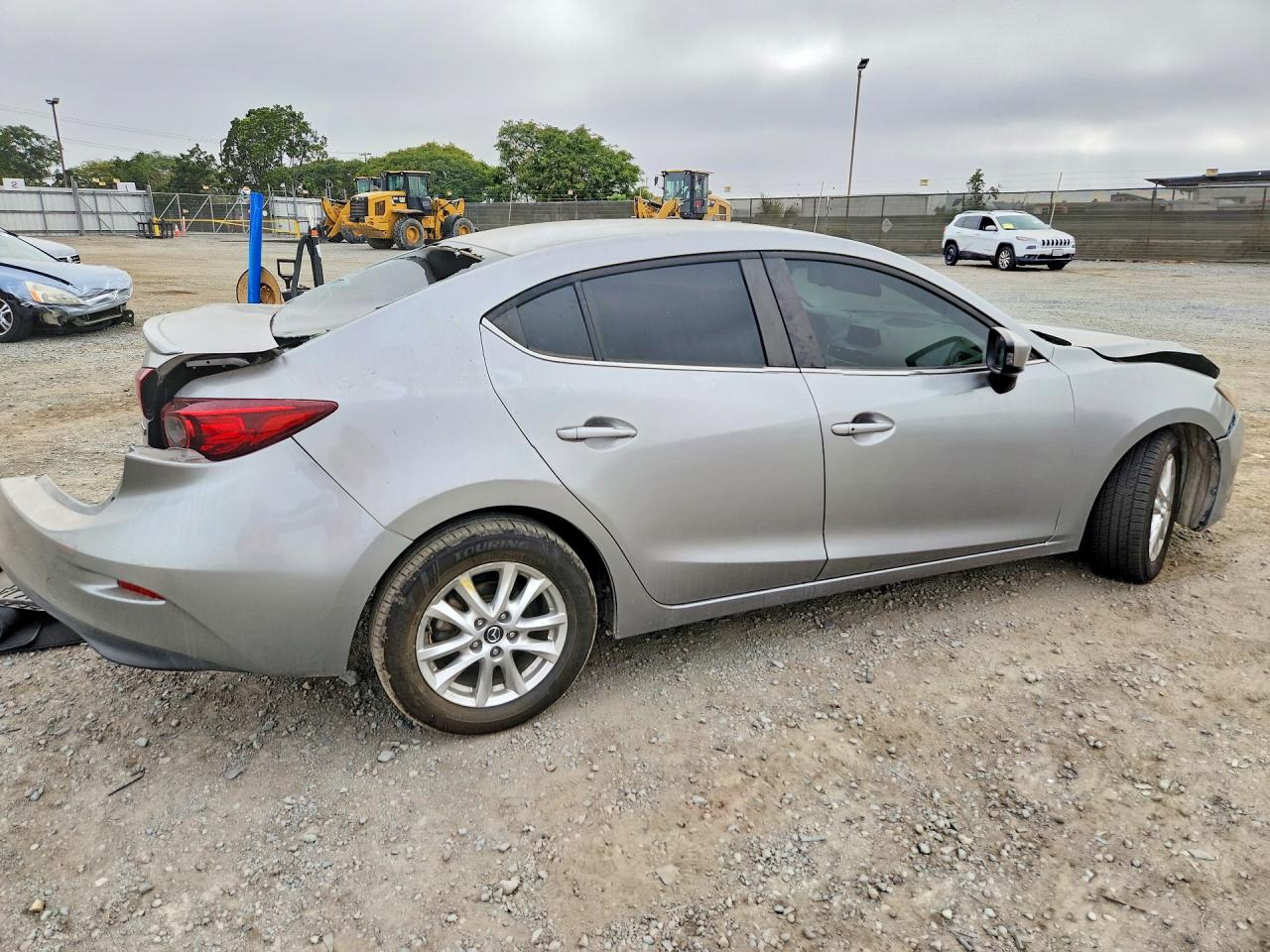 2014 Mazda 3 Touring Silver vin: 3MZBM1V79EM122639