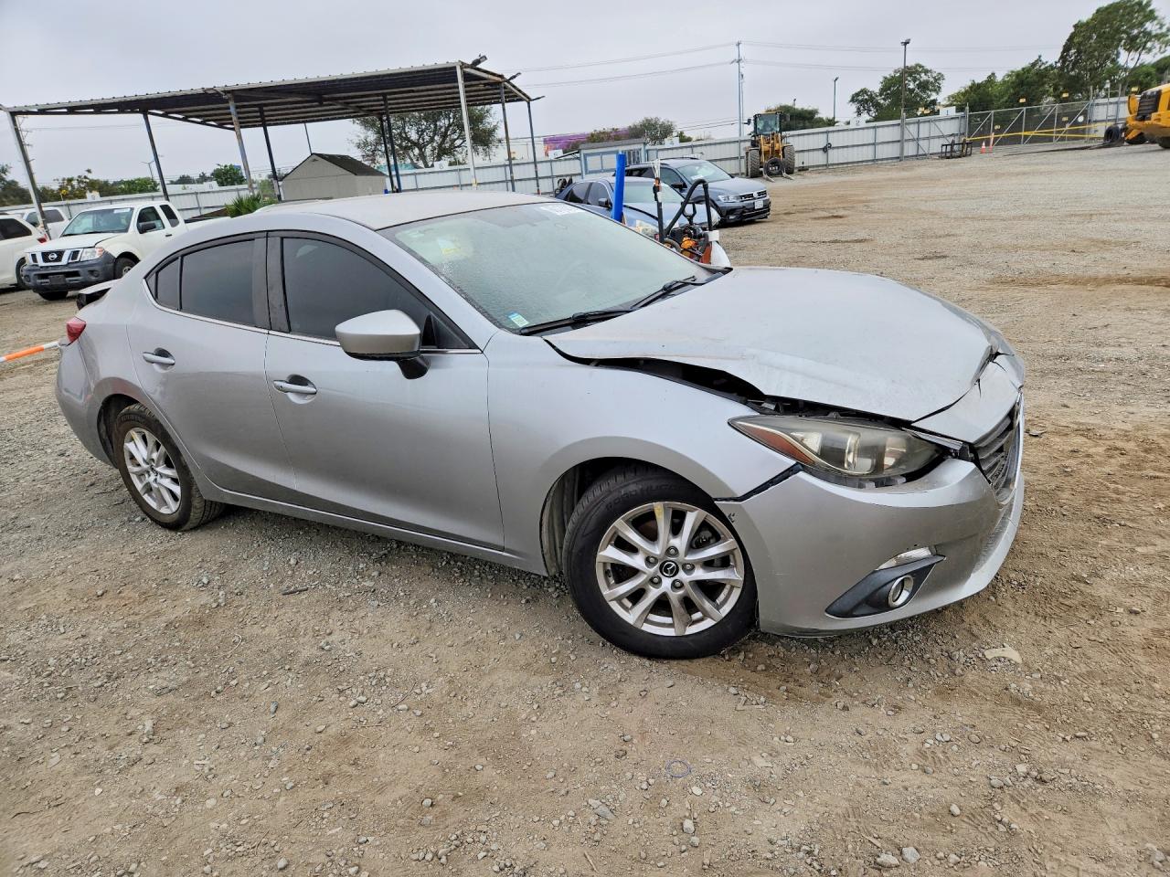 2014 Mazda 3 Touring Silver vin: 3MZBM1V79EM122639