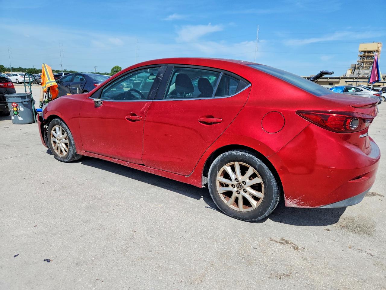 2015 Mazda 3 Touring Бордовый vin: 3MZBM1V79FM125140