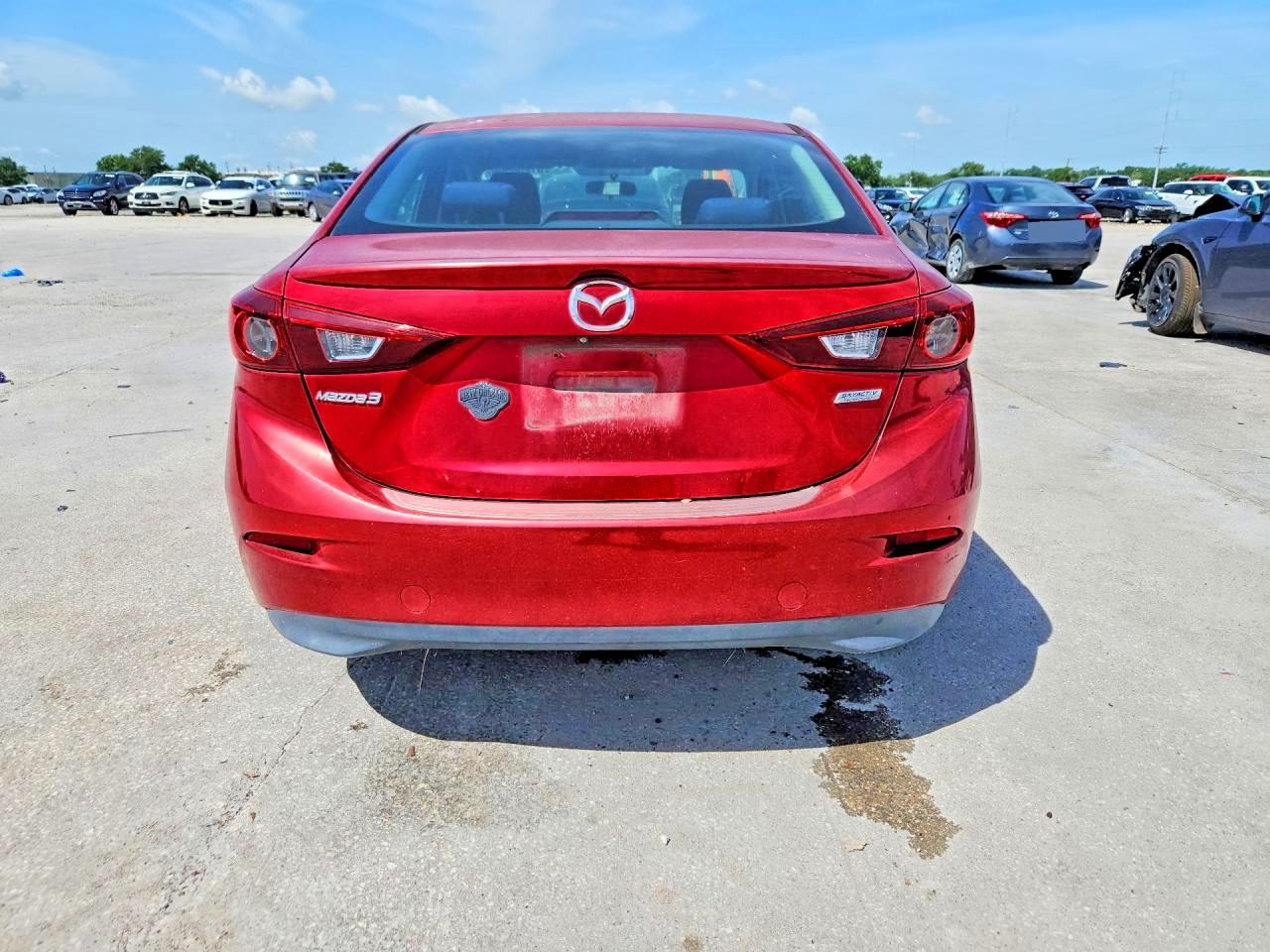 2015 Mazda 3 Touring Бордовый vin: 3MZBM1V79FM125140