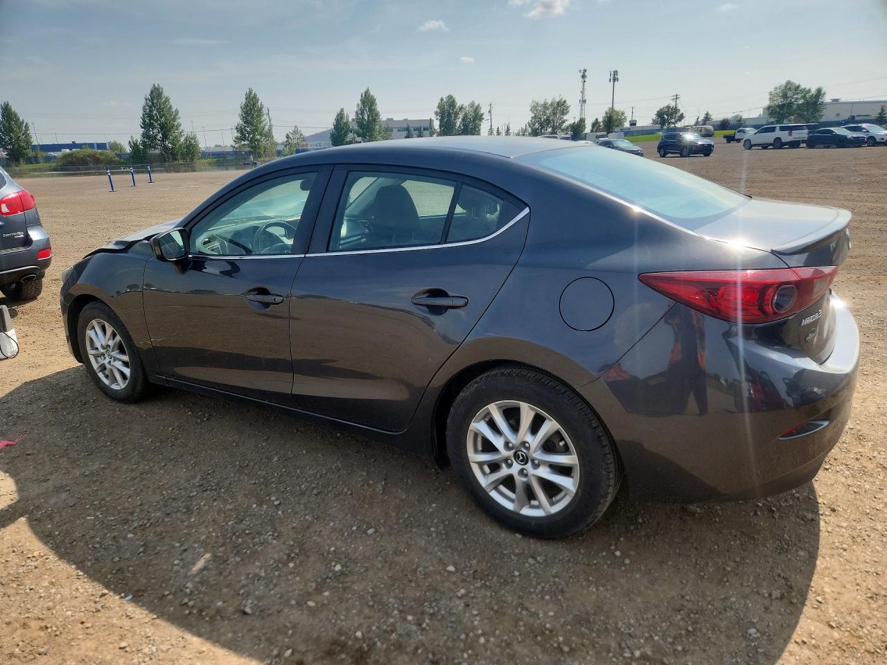 2015 Mazda 3 Touring Gray vin: 3MZBM1V79FM138342