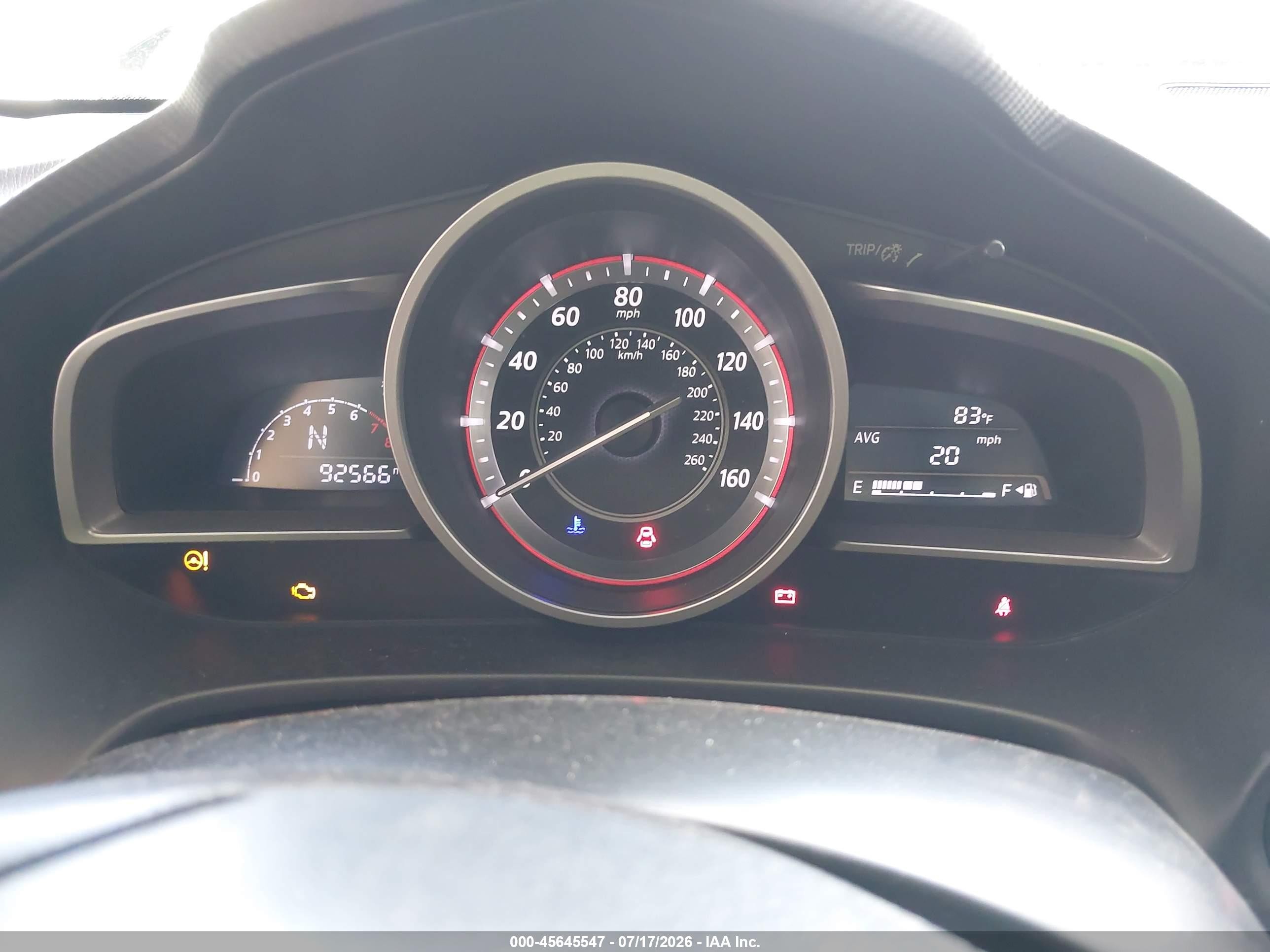 2015 Mazda Mazda3 I Touring Серебряный vin: 3MZBM1V79FM152533