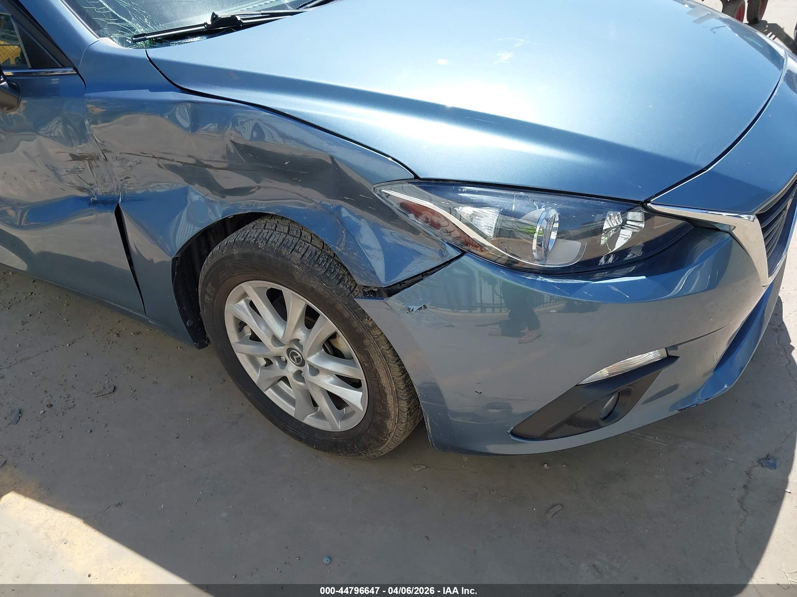 2015 Mazda Mazda3 Blue vin: 3MZBM1V79FM202590
