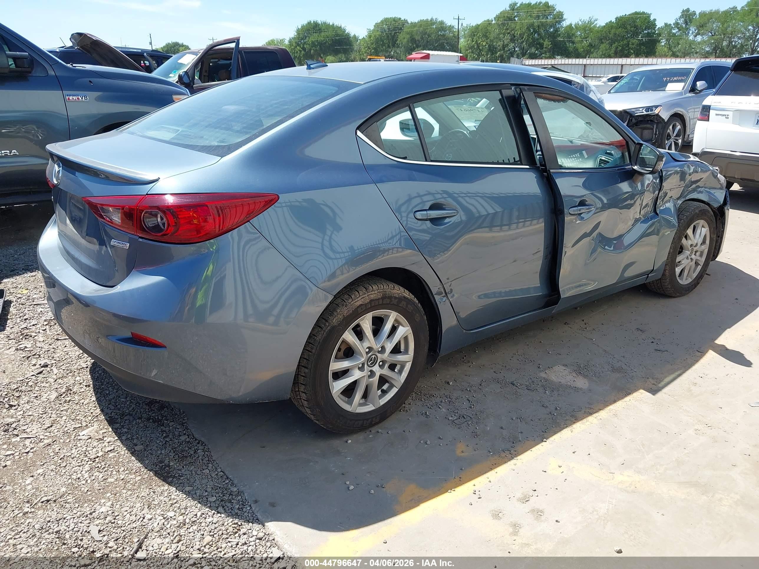 2015 Mazda Mazda3 Blue vin: 3MZBM1V79FM202590