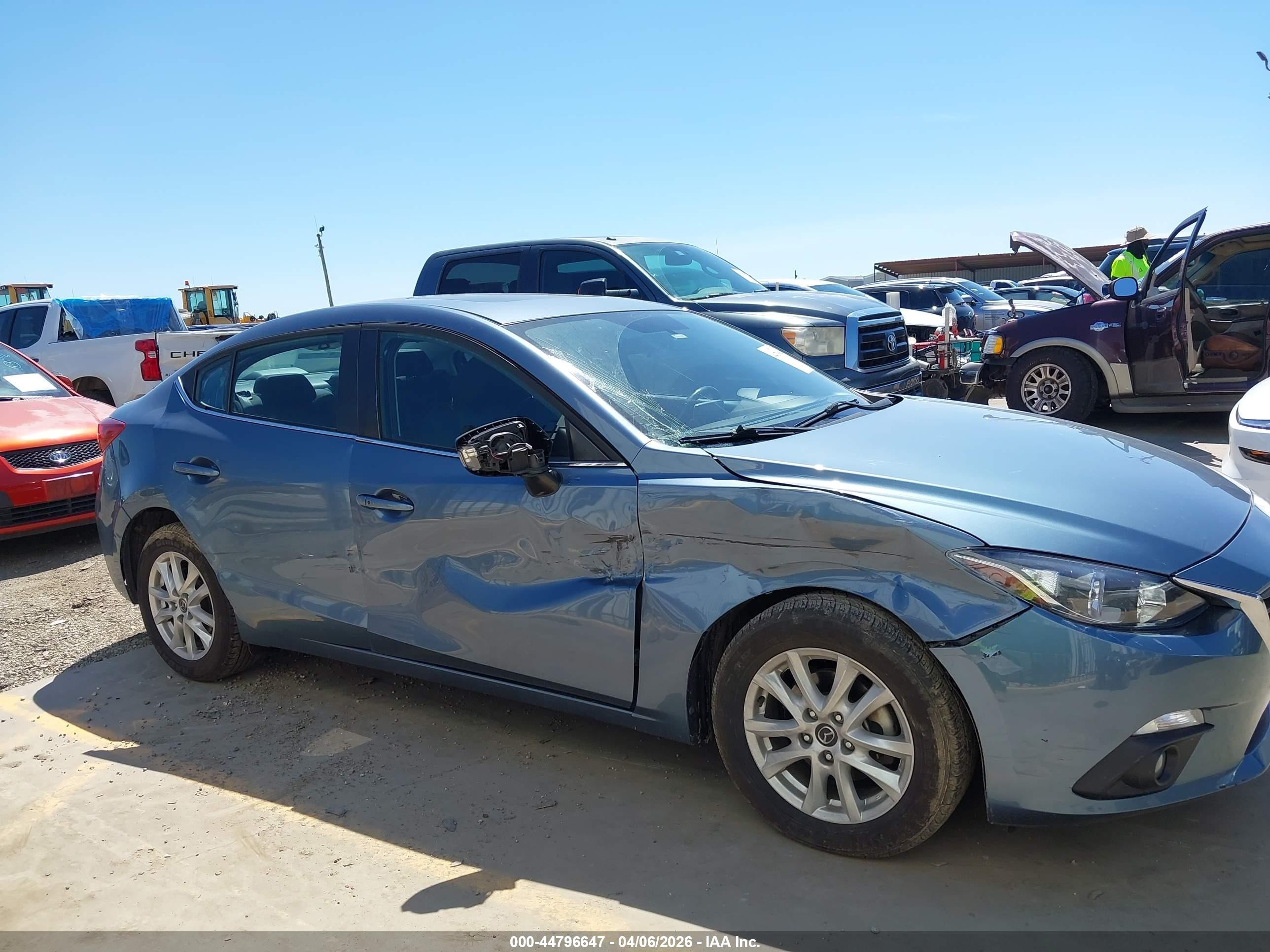 2015 Mazda Mazda3 Blue vin: 3MZBM1V79FM202590