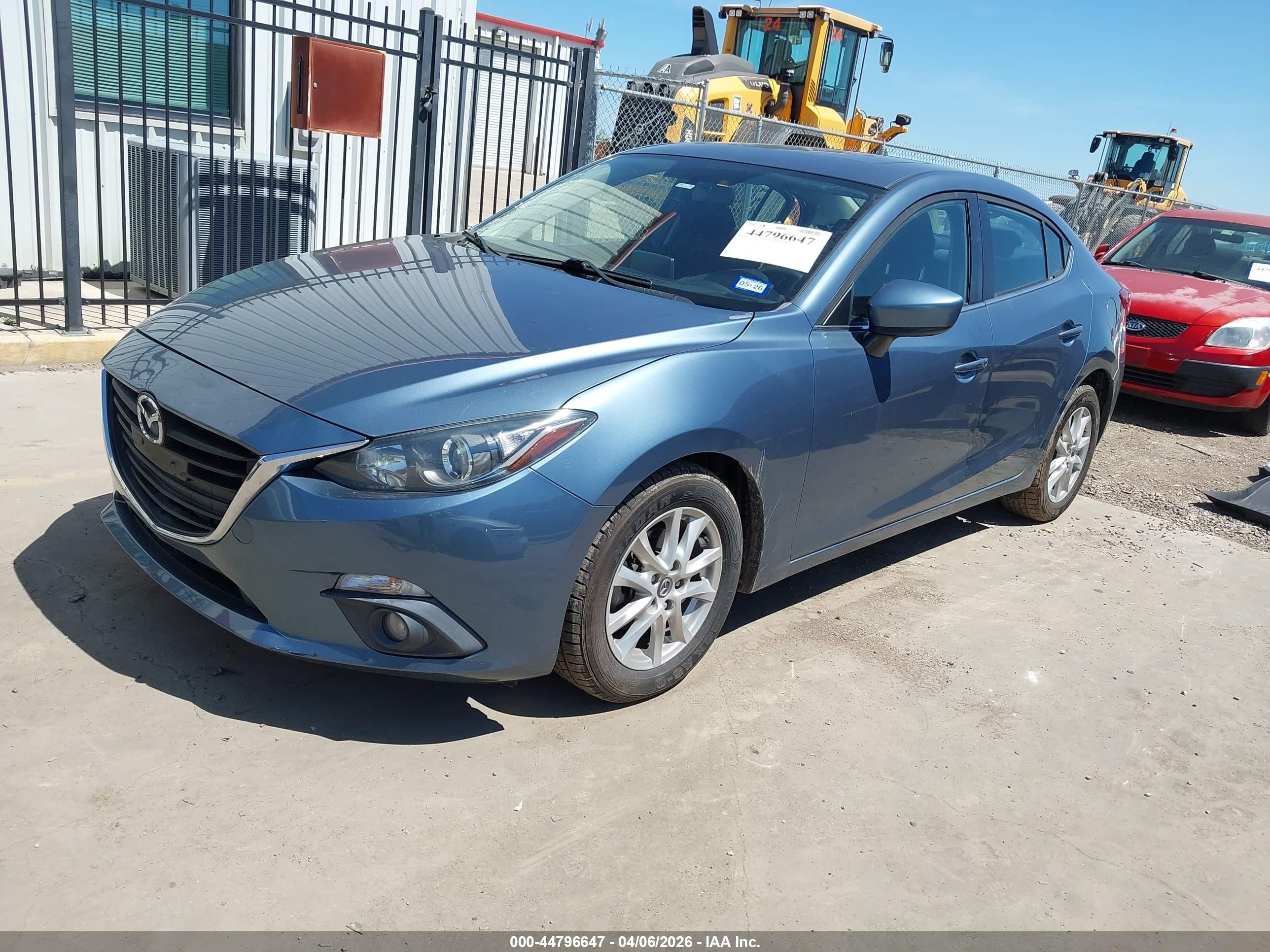 2015 Mazda Mazda3 Blue vin: 3MZBM1V79FM202590