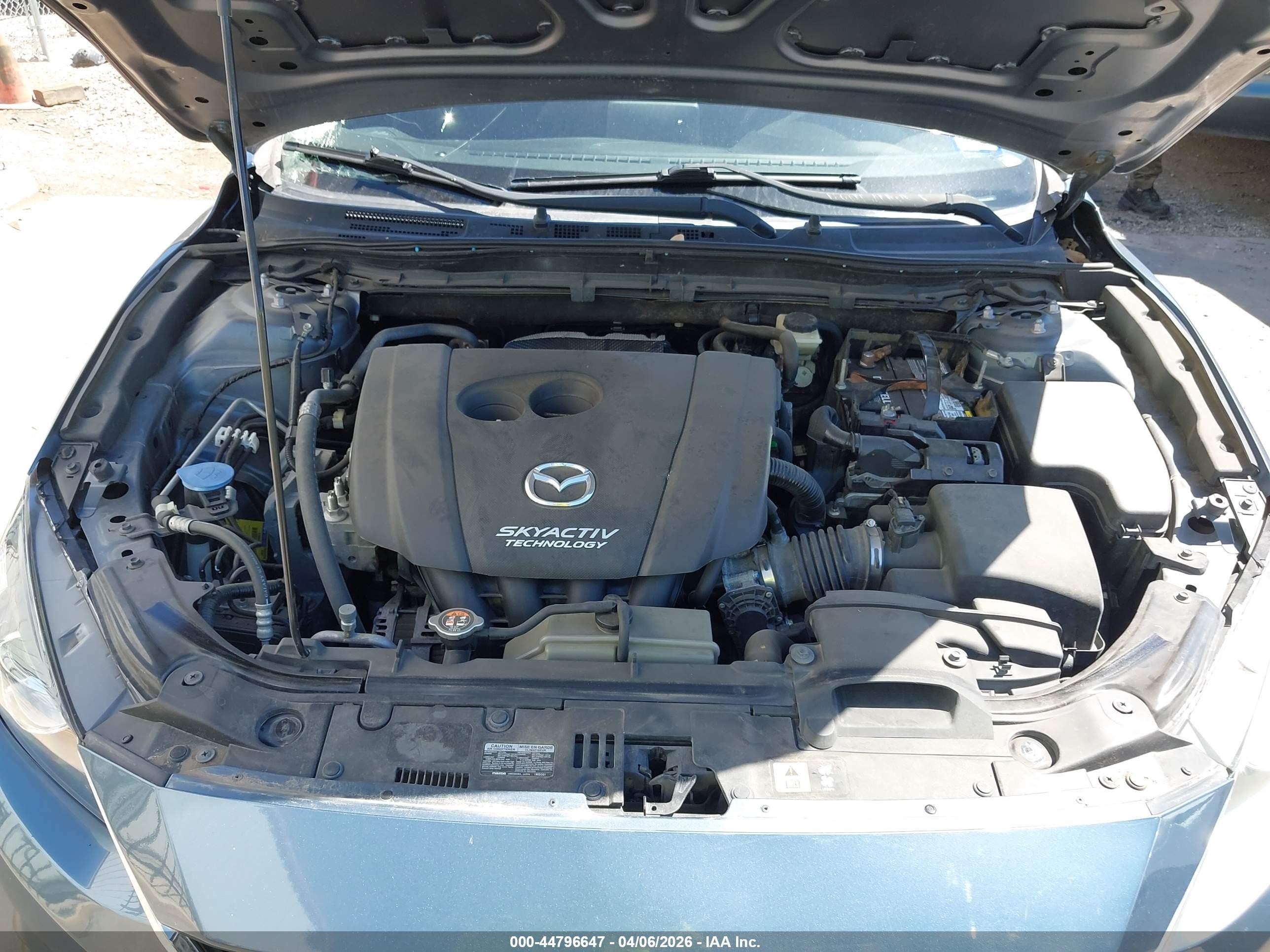 2015 Mazda Mazda3 Blue vin: 3MZBM1V79FM202590