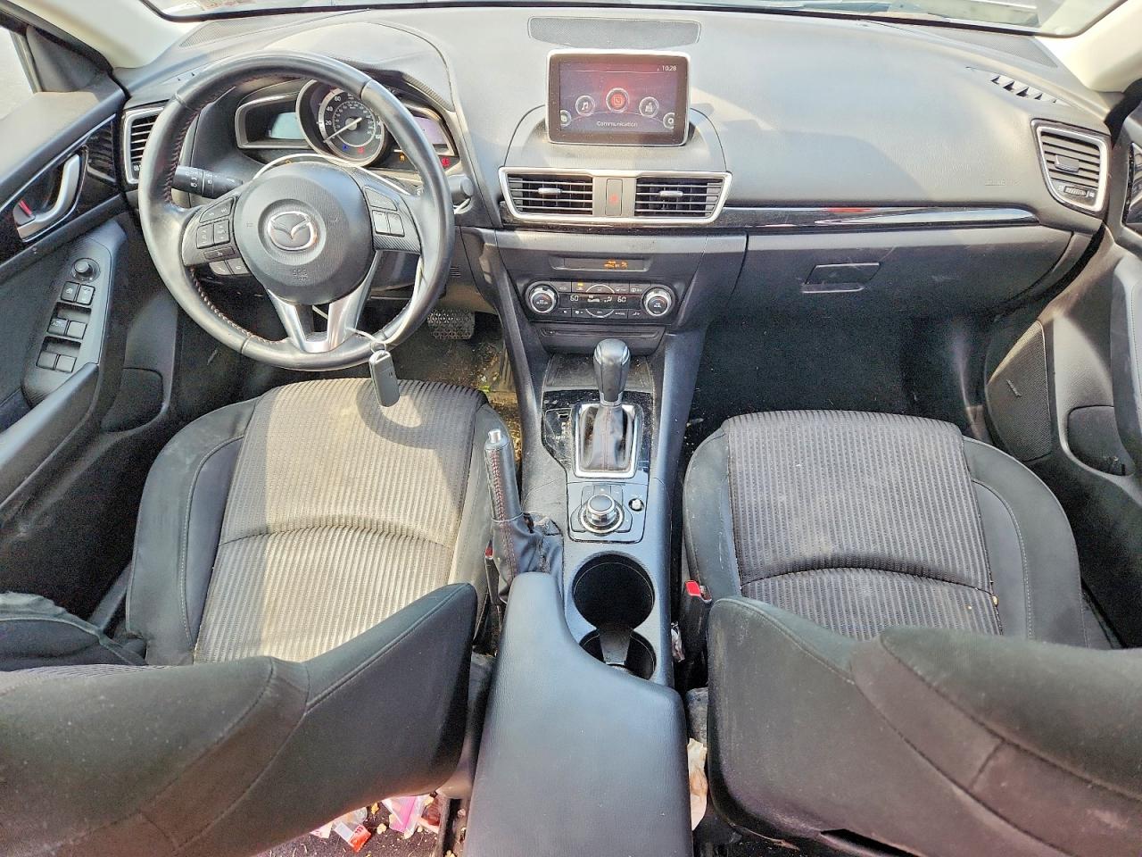 2015 Mazda 3 Touring White vin: 3MZBM1V79FM236500