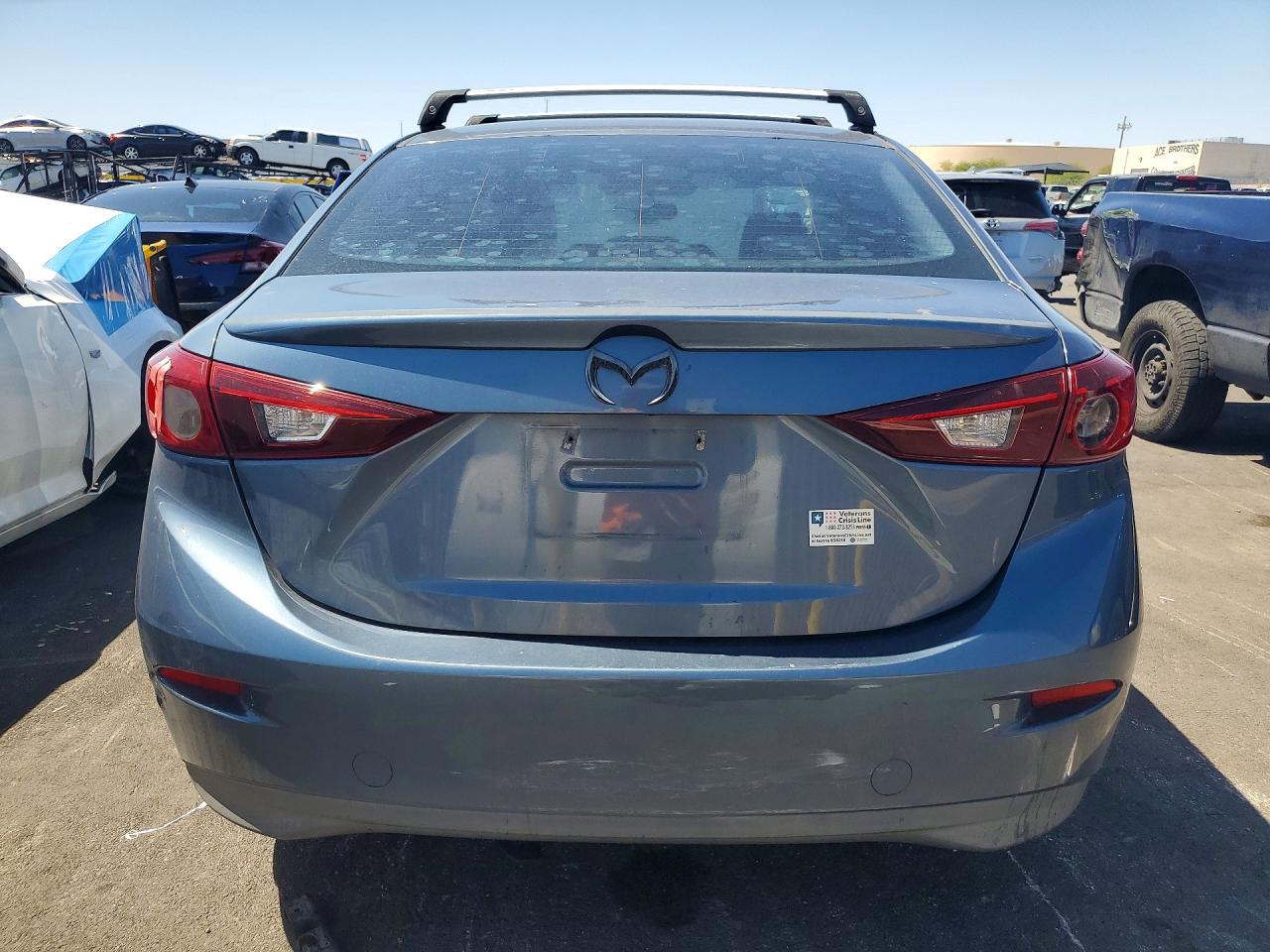 2014 Mazda 3 Touring Blue vin: 3MZBM1V7XEM112962