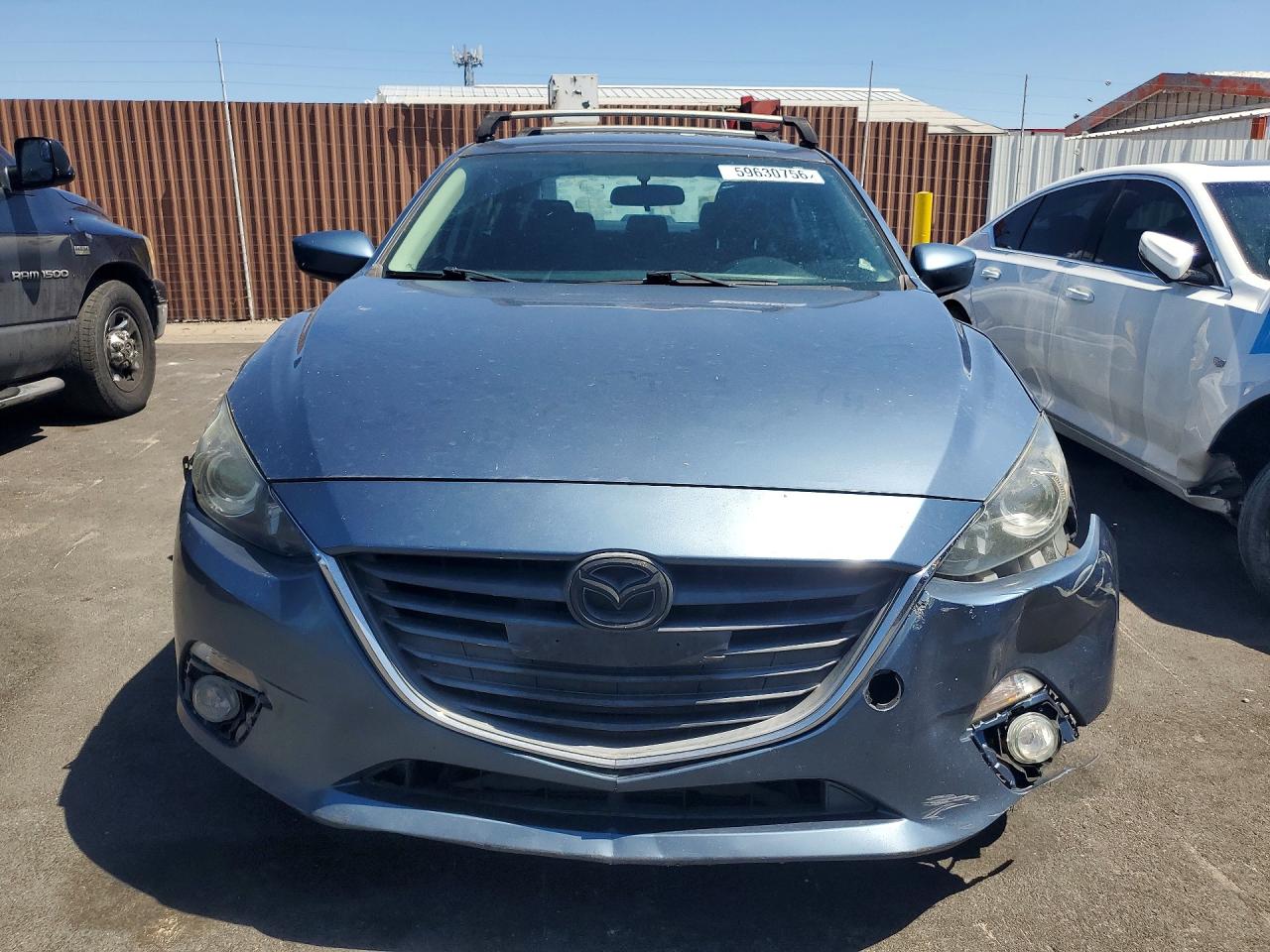 2014 Mazda 3 Touring Blue vin: 3MZBM1V7XEM112962