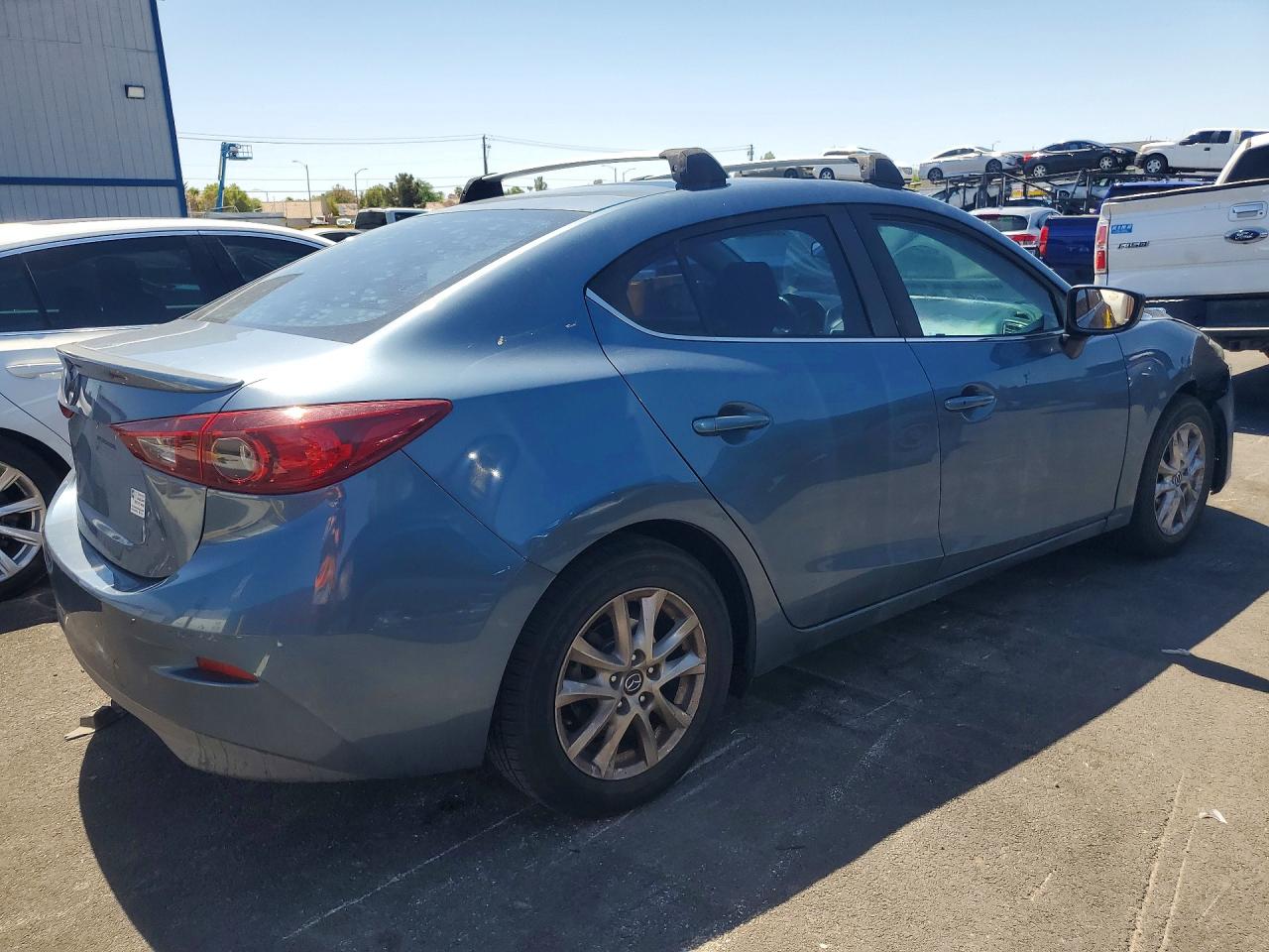 2014 Mazda 3 Touring Blue vin: 3MZBM1V7XEM112962