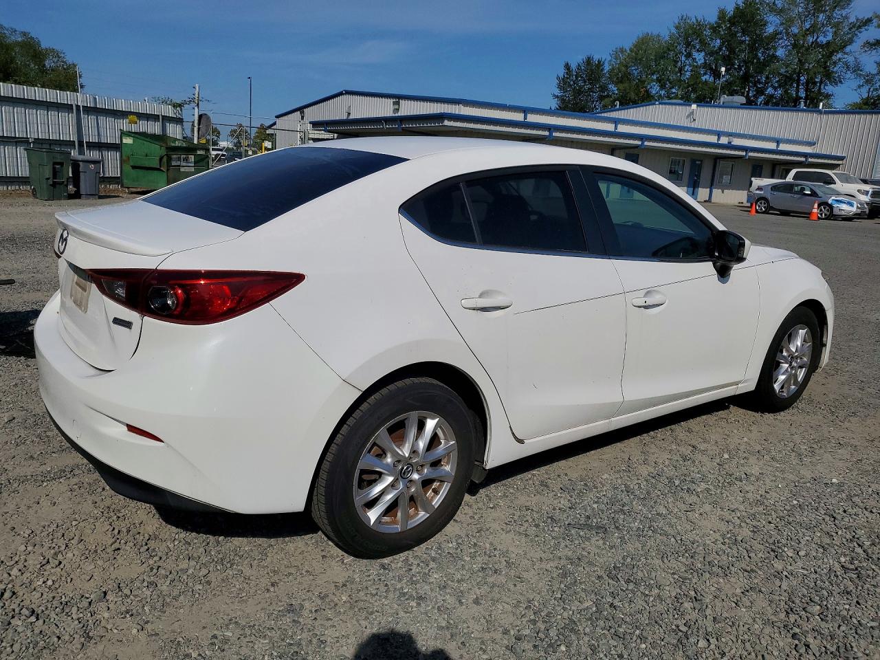 2015 Mazda 3 Touring White vin: 3MZBM1V7XFM139001