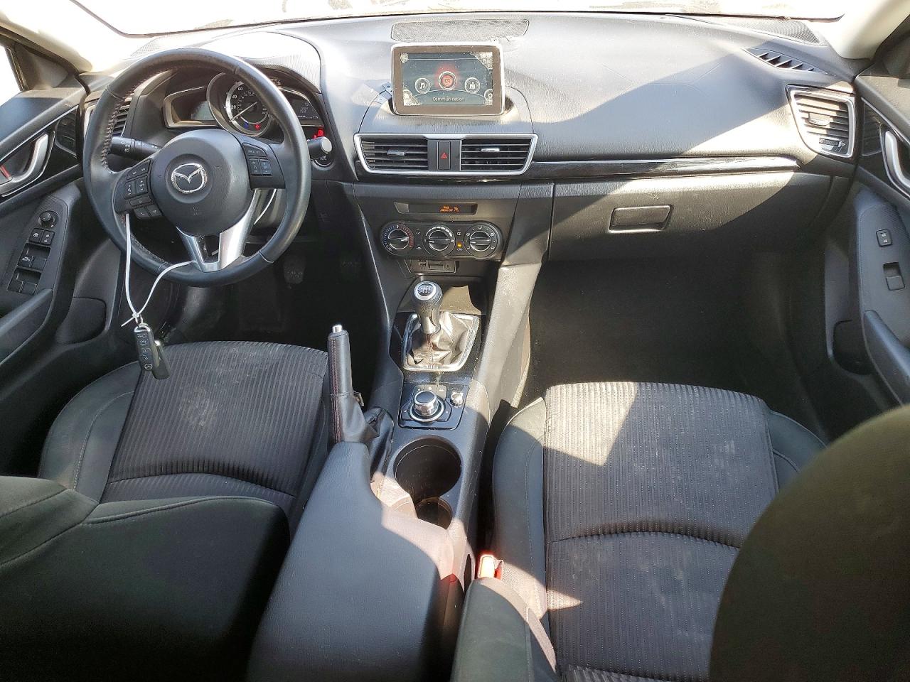 2015 Mazda 3 Touring White vin: 3MZBM1V7XFM139001