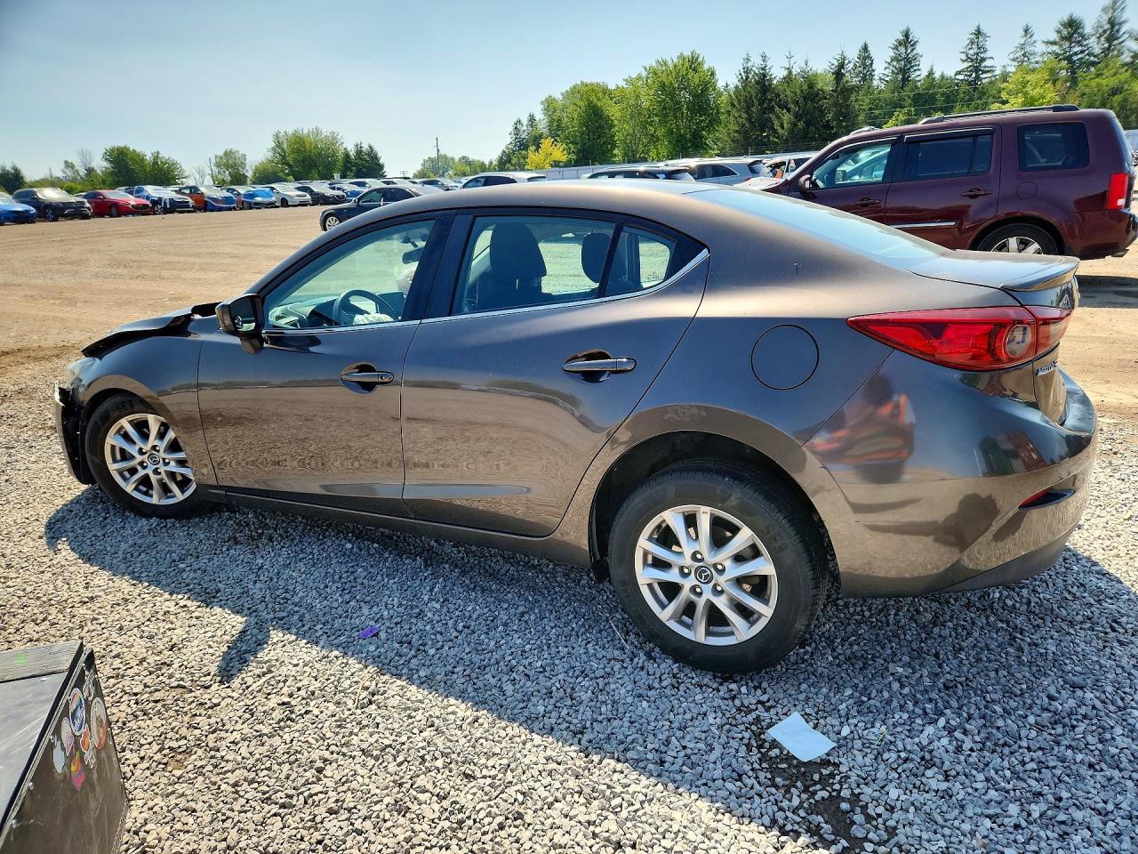 2015 Mazda 3 Touring Brown vin: 3MZBM1V7XFM144182
