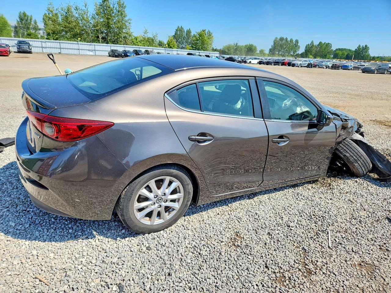 2015 Mazda 3 Touring Brown vin: 3MZBM1V7XFM144182