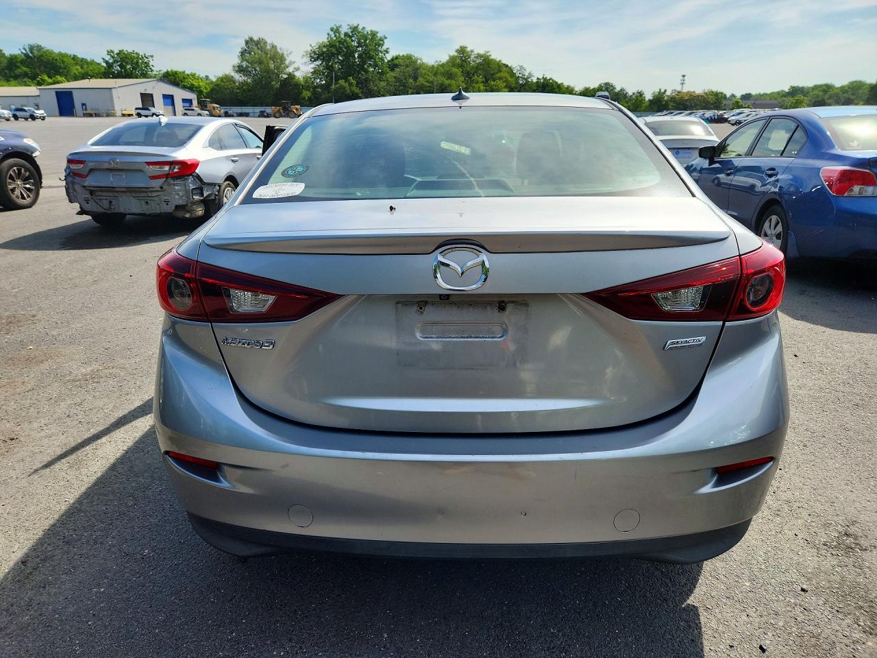 2015 Mazda 3 Touring Silver vin: 3MZBM1V7XFM145820