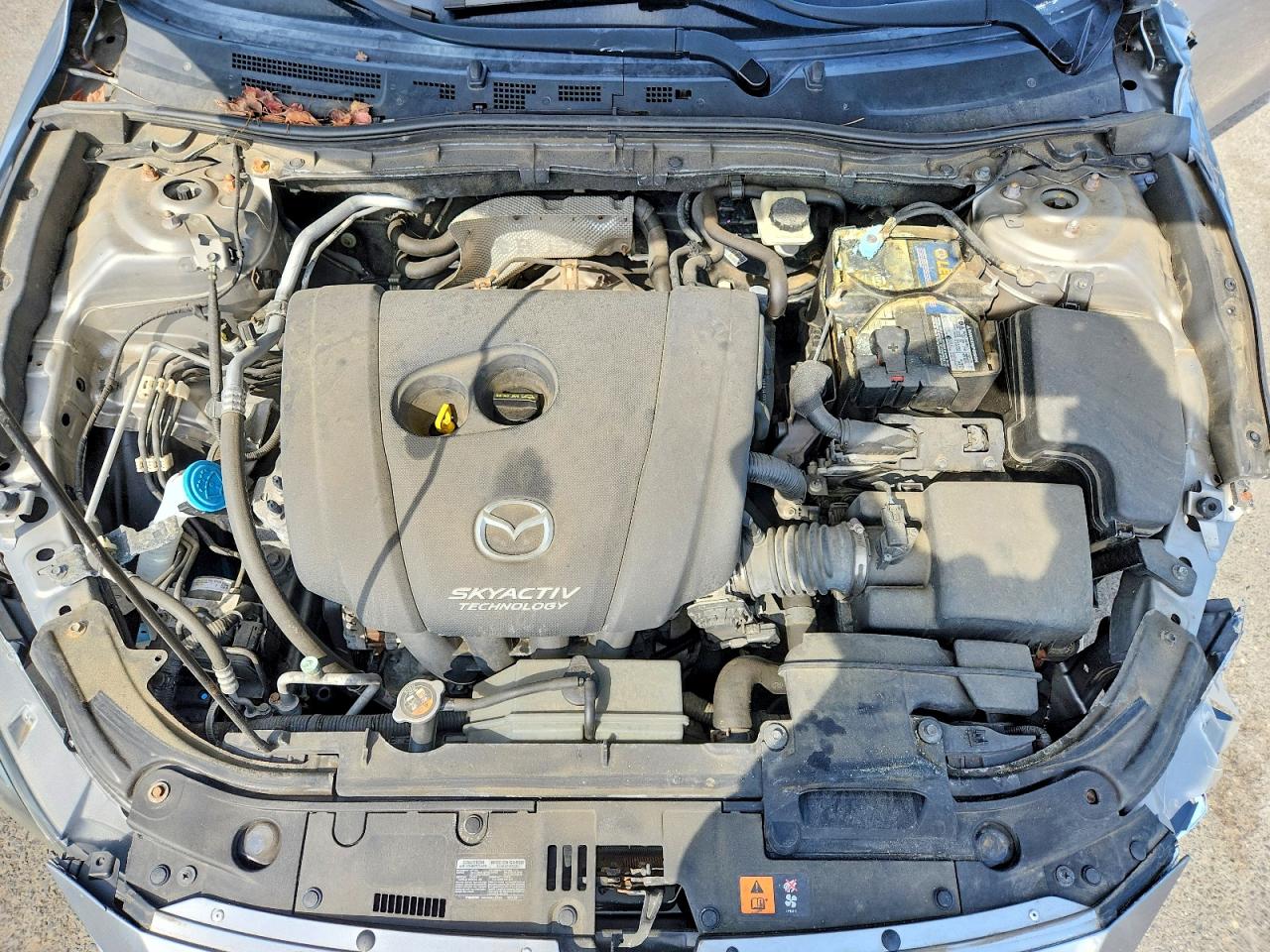 2015 Mazda 3 Touring Silver vin: 3MZBM1V7XFM145820