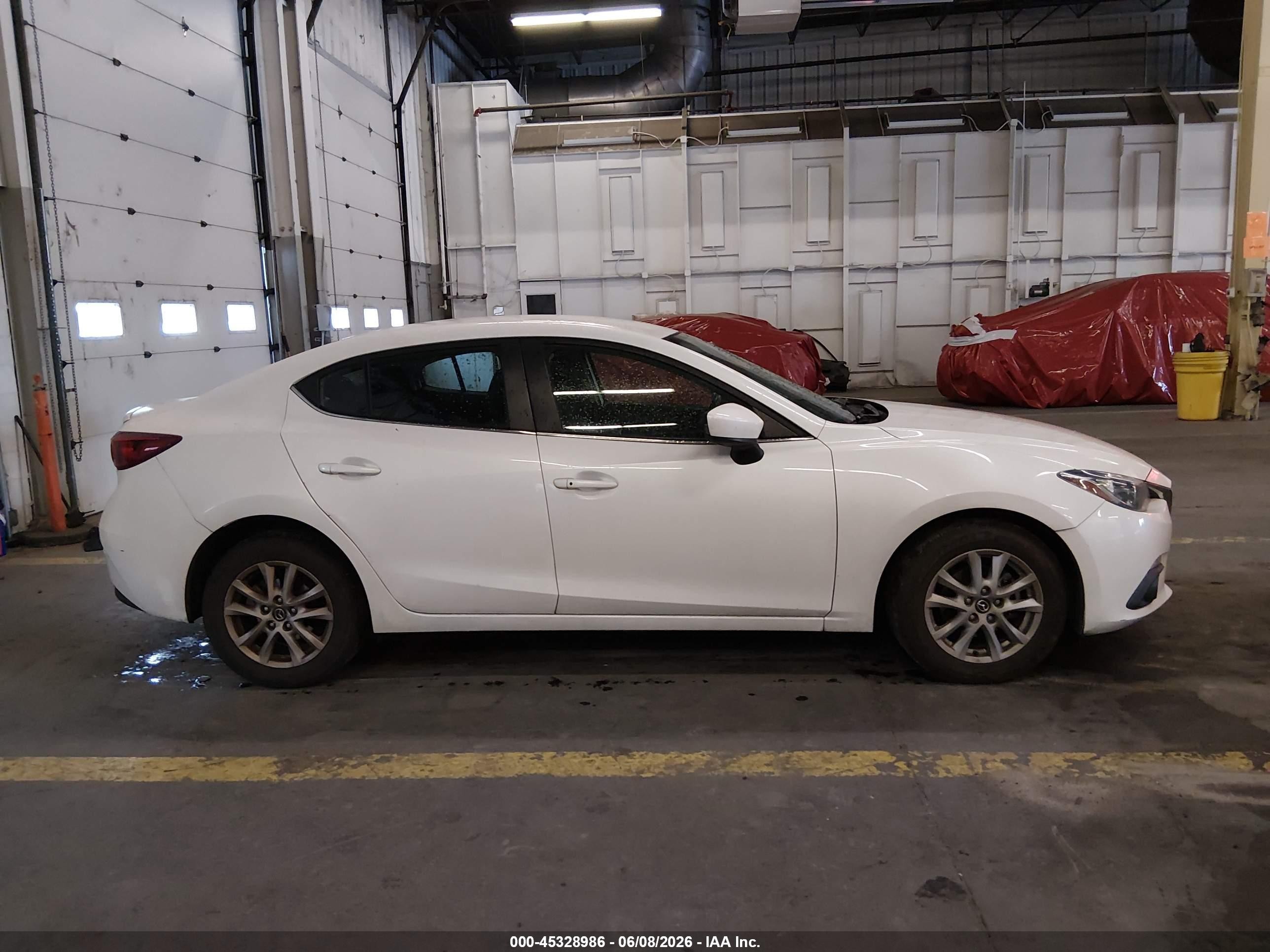 2015 Mazda Mazda3 I Touring White vin: 3MZBM1V7XFM219169