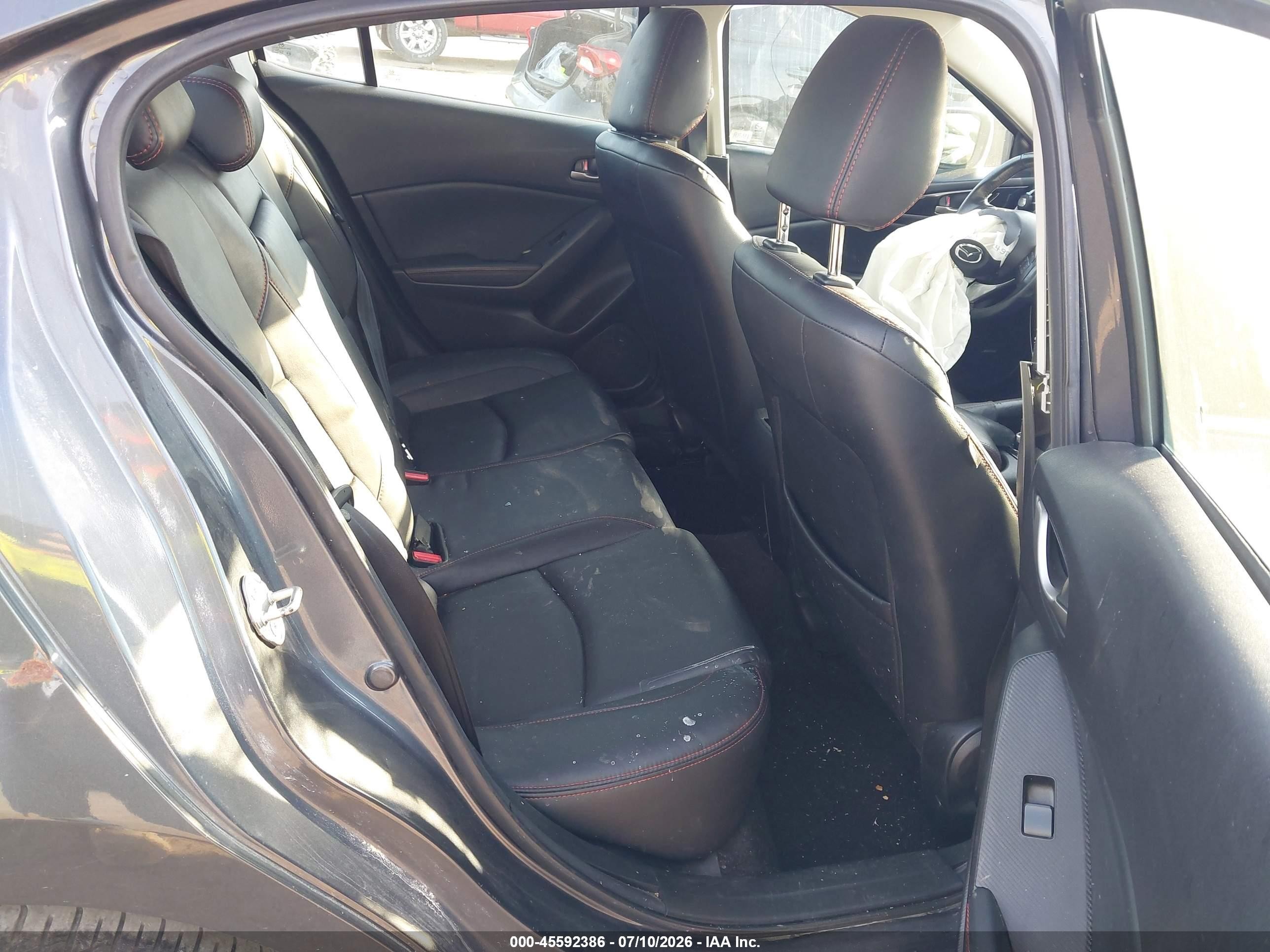 2015 Mazda Mazda3 I Grand Touring Gray vin: 3MZBM1W70FM227764