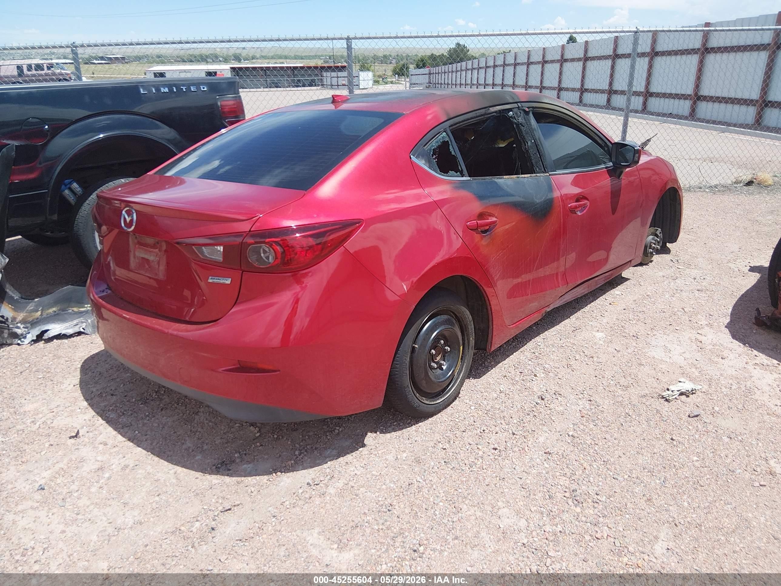 2015 Mazda Mazda3 I Grand Touring Red vin: 3MZBM1W72FM227264